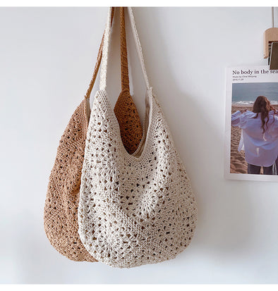 Elena Handbags Boho Crochet Shoulder Bag