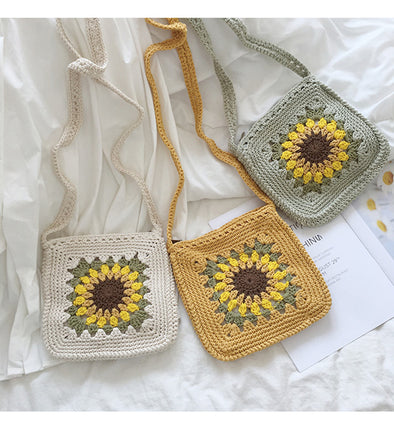 Introducing the Sunflower Crochet Purse!