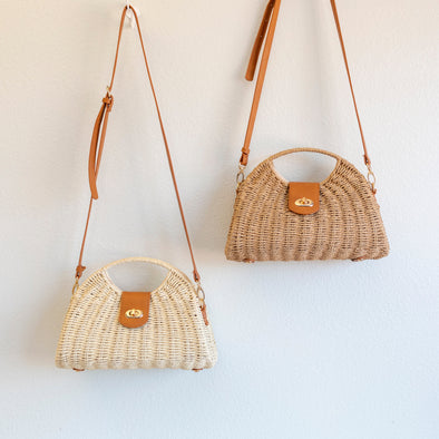 2025 Summer Fashion Trends: The Must-Have Shell-Shaped Straw Shoulder Bag