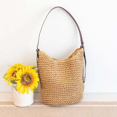 Beach Straw Woven Tote Bag – The Perfect Oversized Summer Carryall