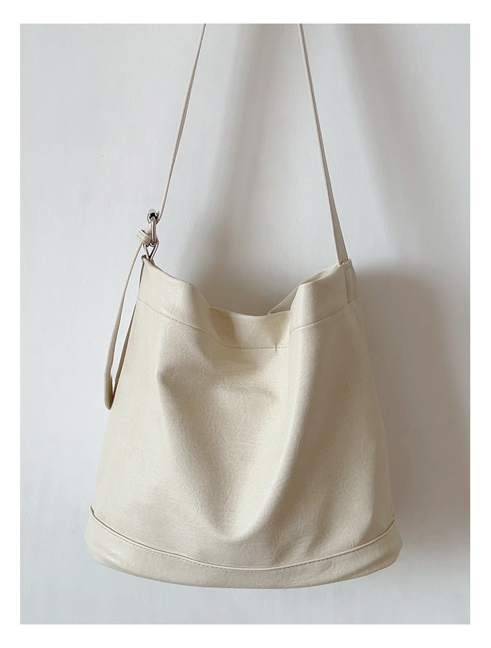 Retro Bucket Leather Bag