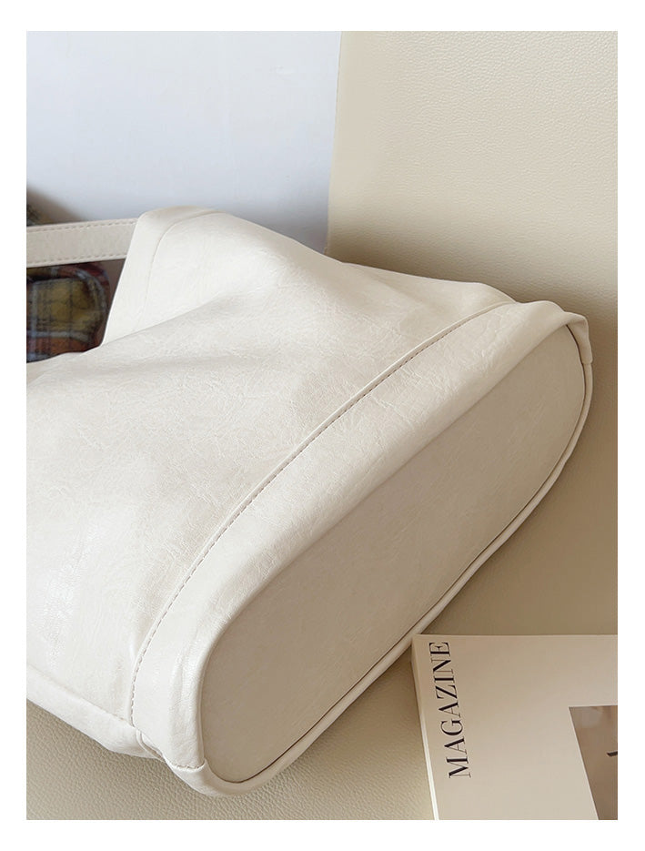 Retro Bucket Leather Bag