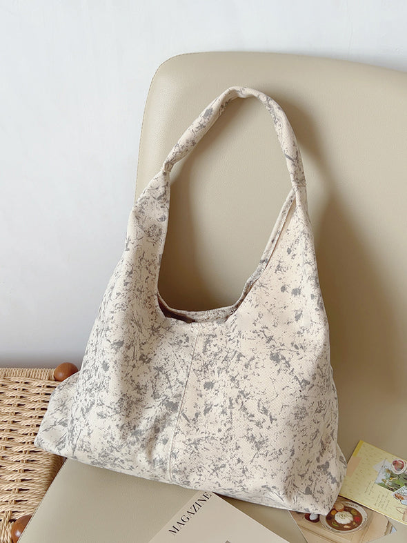 Elena Handbags Retro Cotton Shoulder Bag