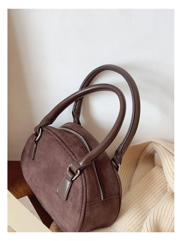 Elena Handbags Small Modern Saddle Bag