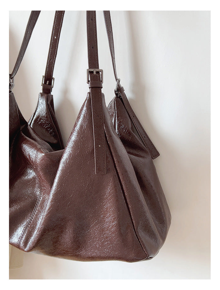 Soft Suede Shoulder Bag