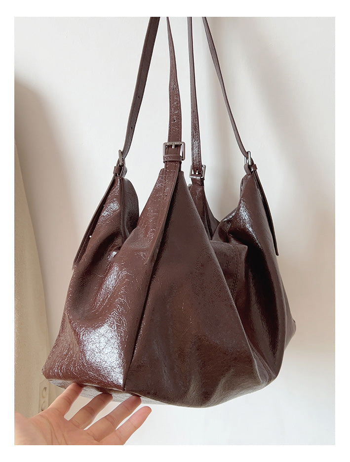 Soft Suede Shoulder Bag