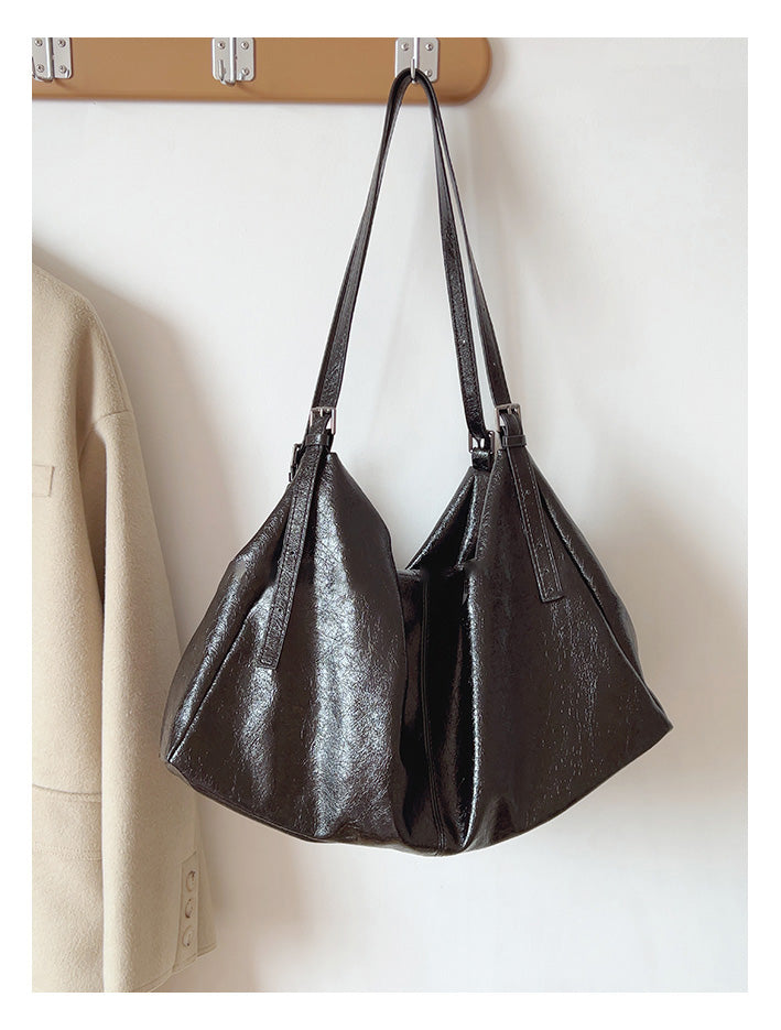 Soft Suede Shoulder Bag