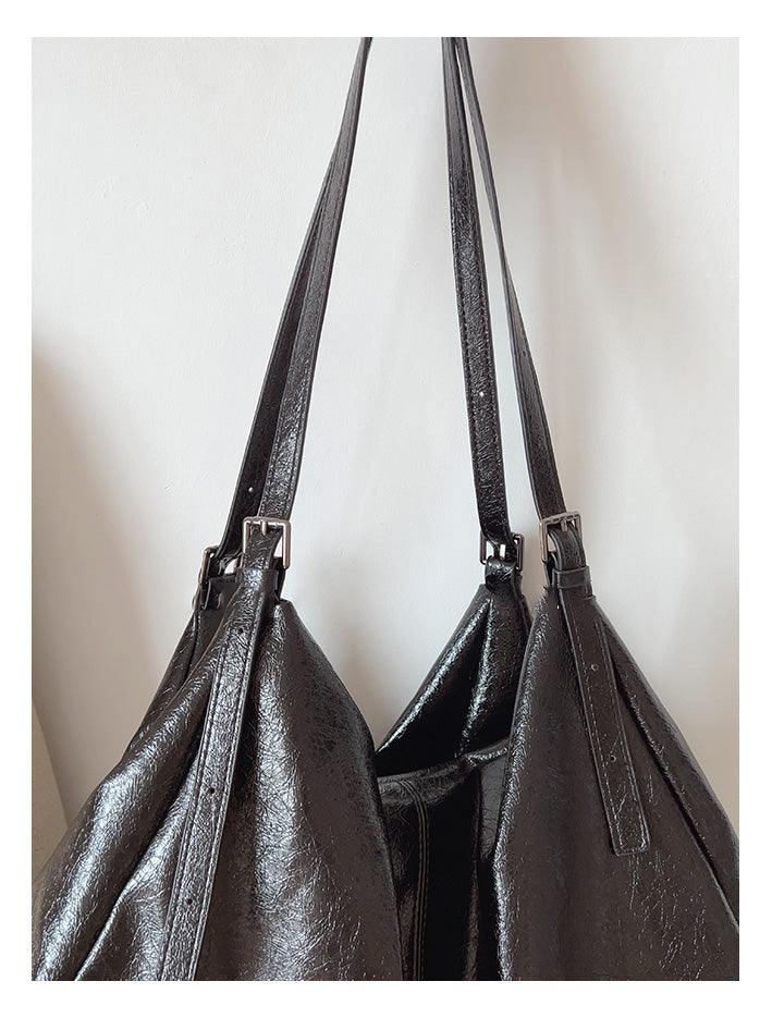 Soft Suede Shoulder Bag