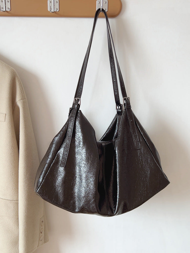 Soft Suede Shoulder Bag