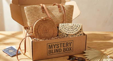 Mystery Blind Box - Straw Fashion Handbags (2 Pack Bundle)