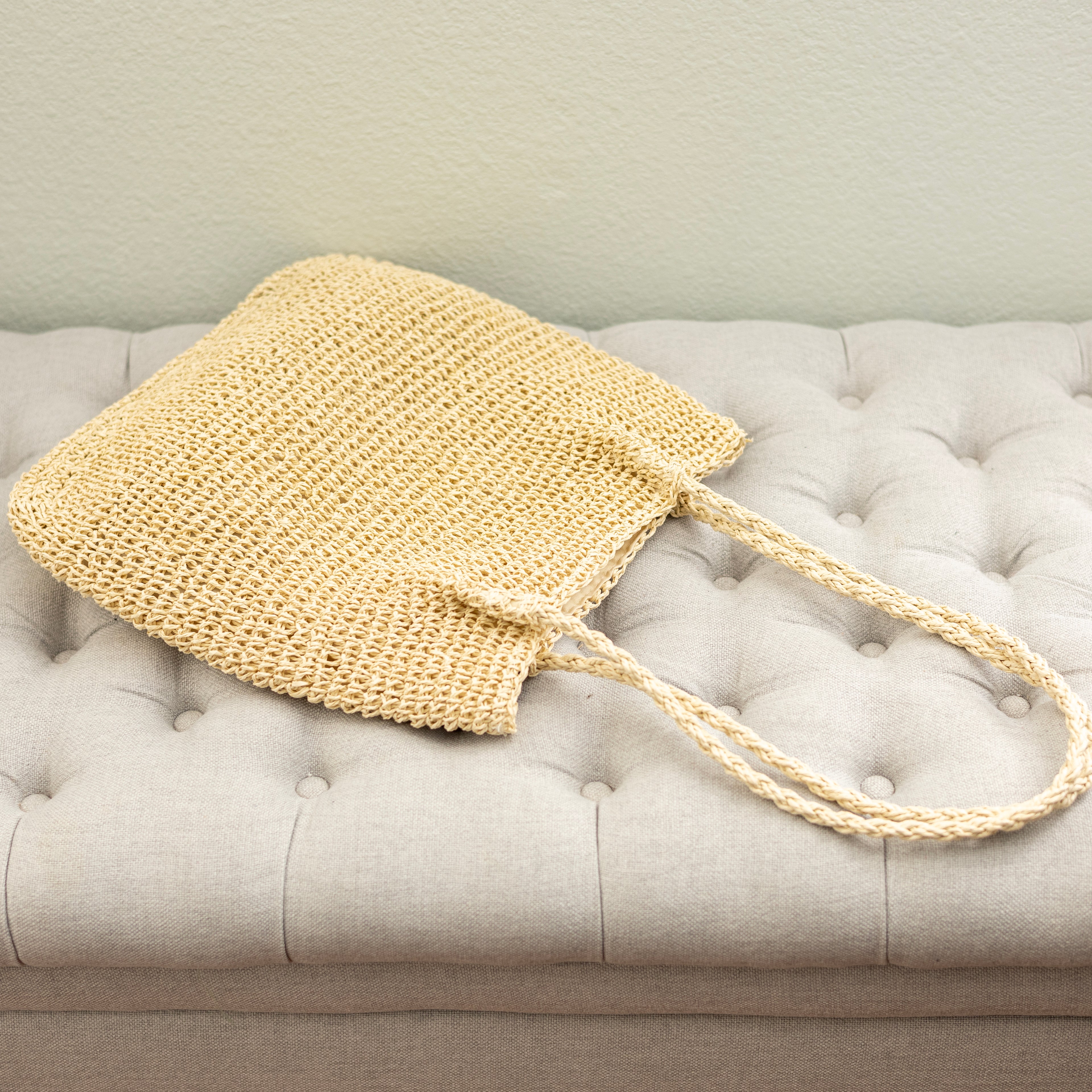 Straw Woven Fashion Tote