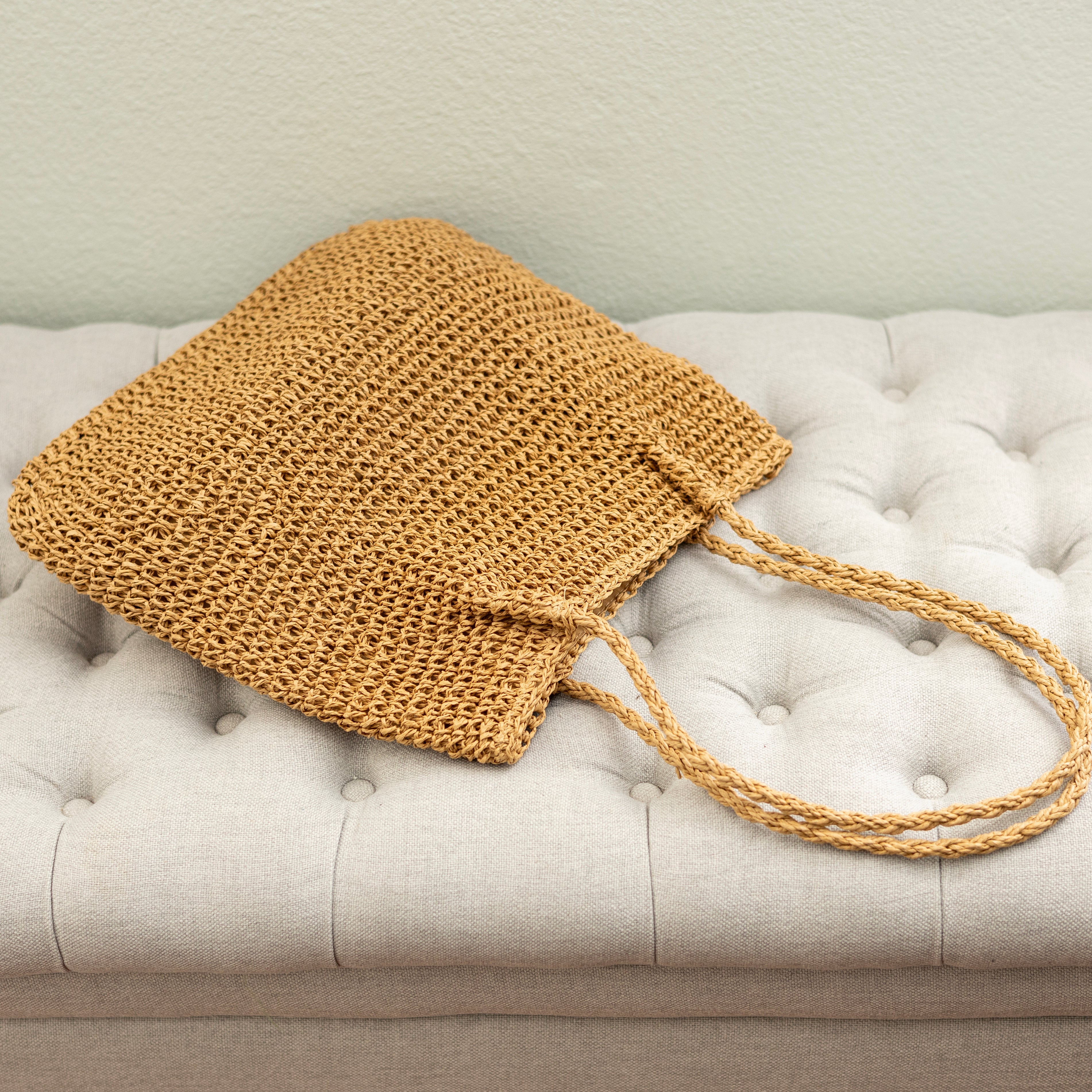 Straw Woven Fashion Tote