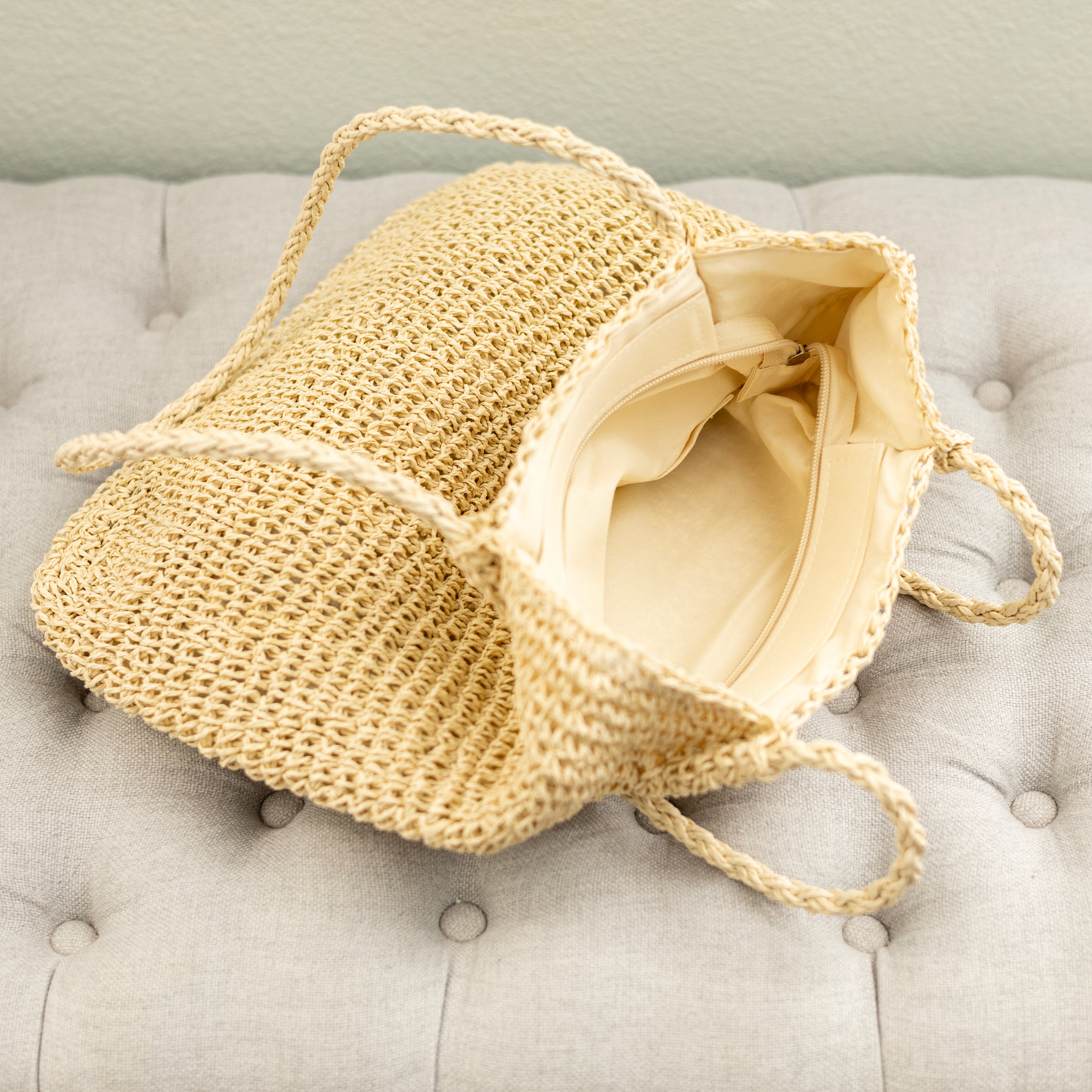 Straw Woven Fashion Tote