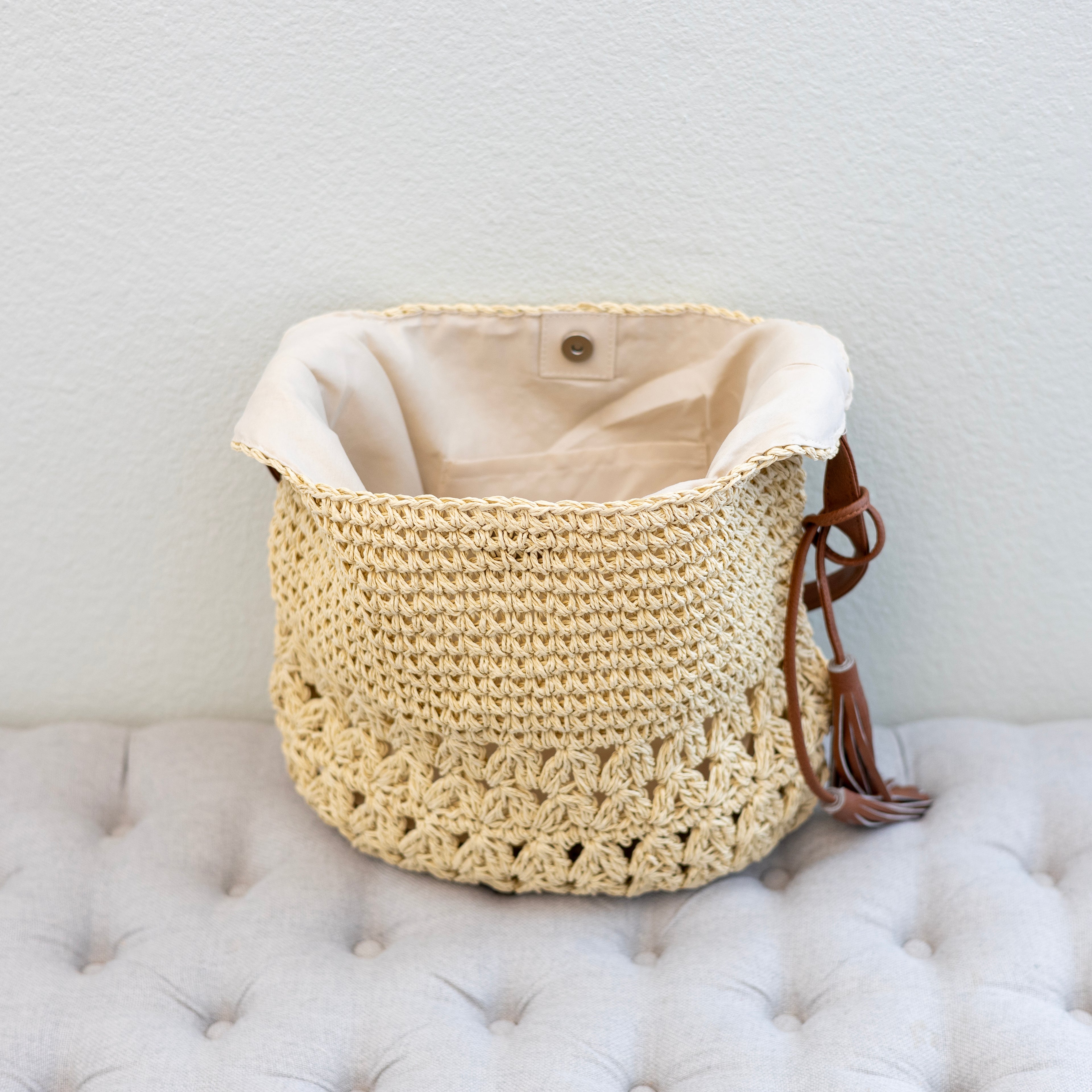 Straw Woven Tote