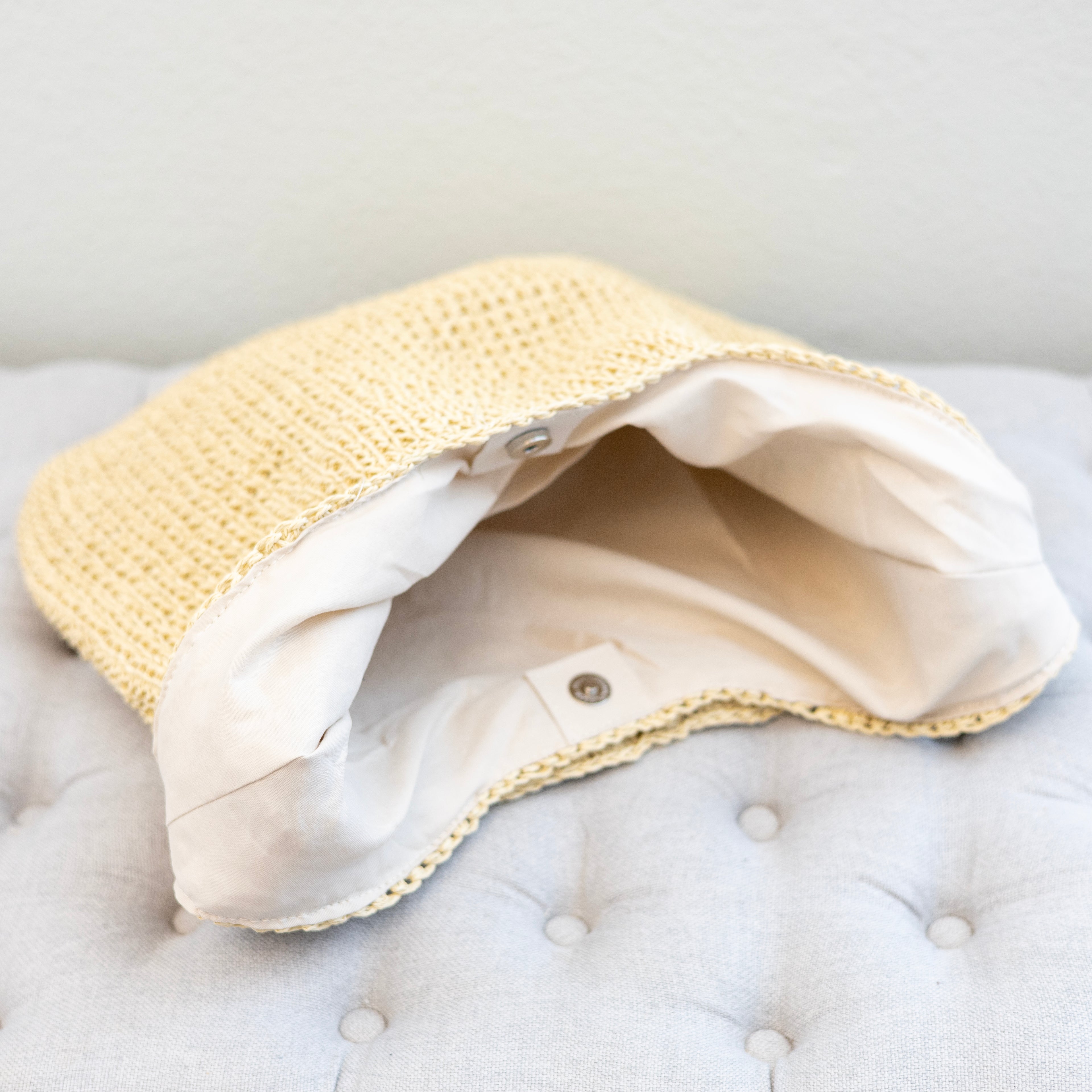 Simple Straw Woven Shoulder Bag