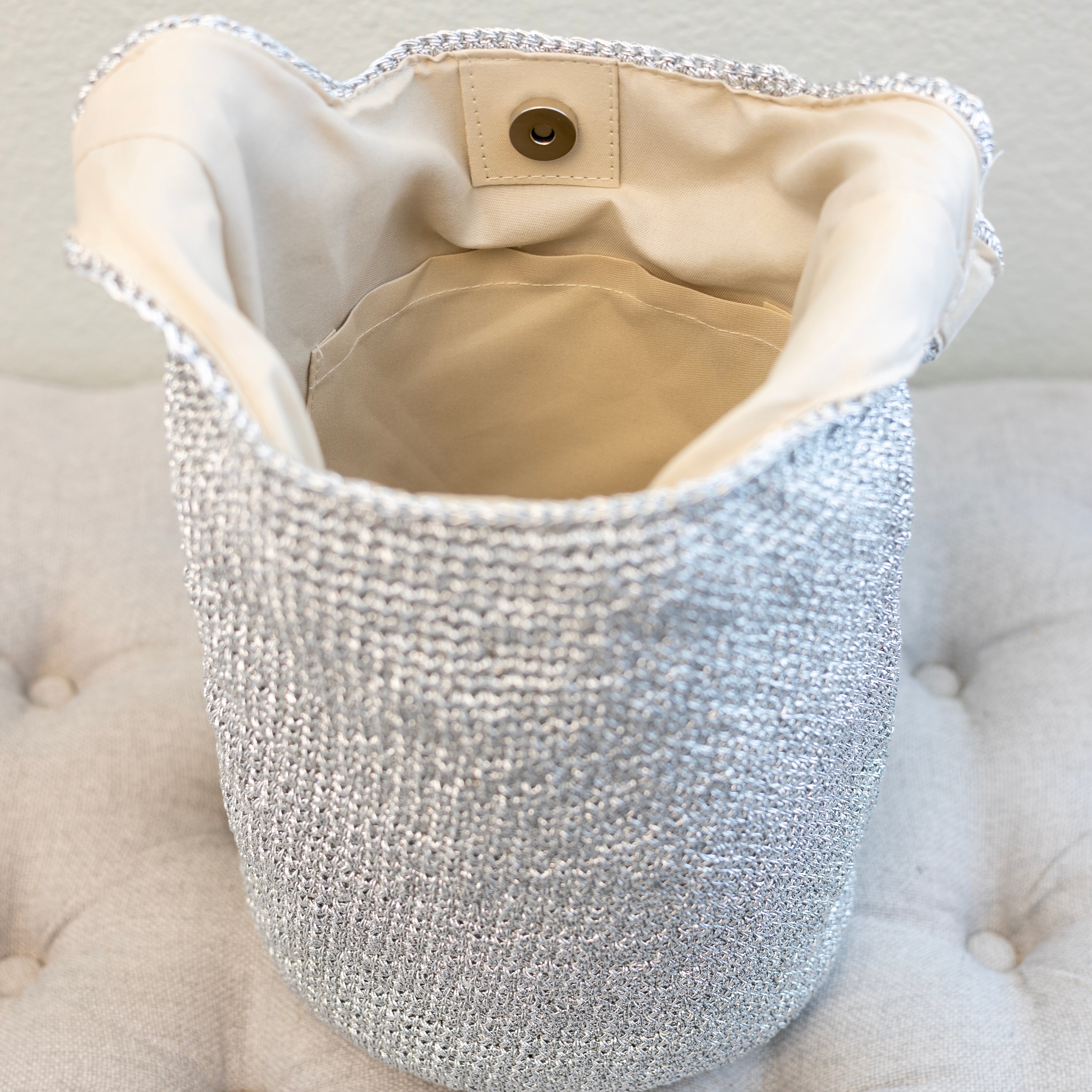 Boho Crochet Shoulder Bag