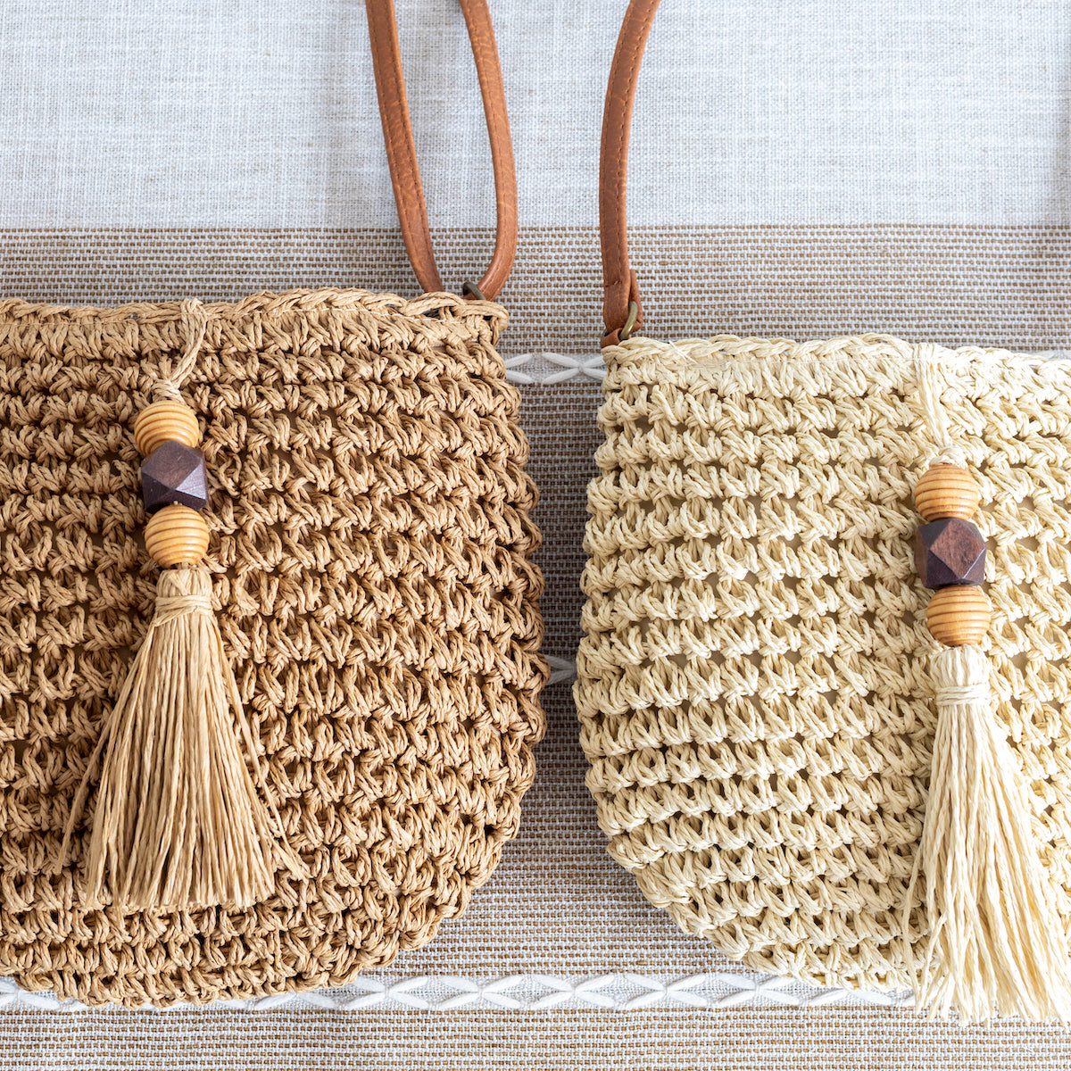 Straw Woven Crossbody Bag