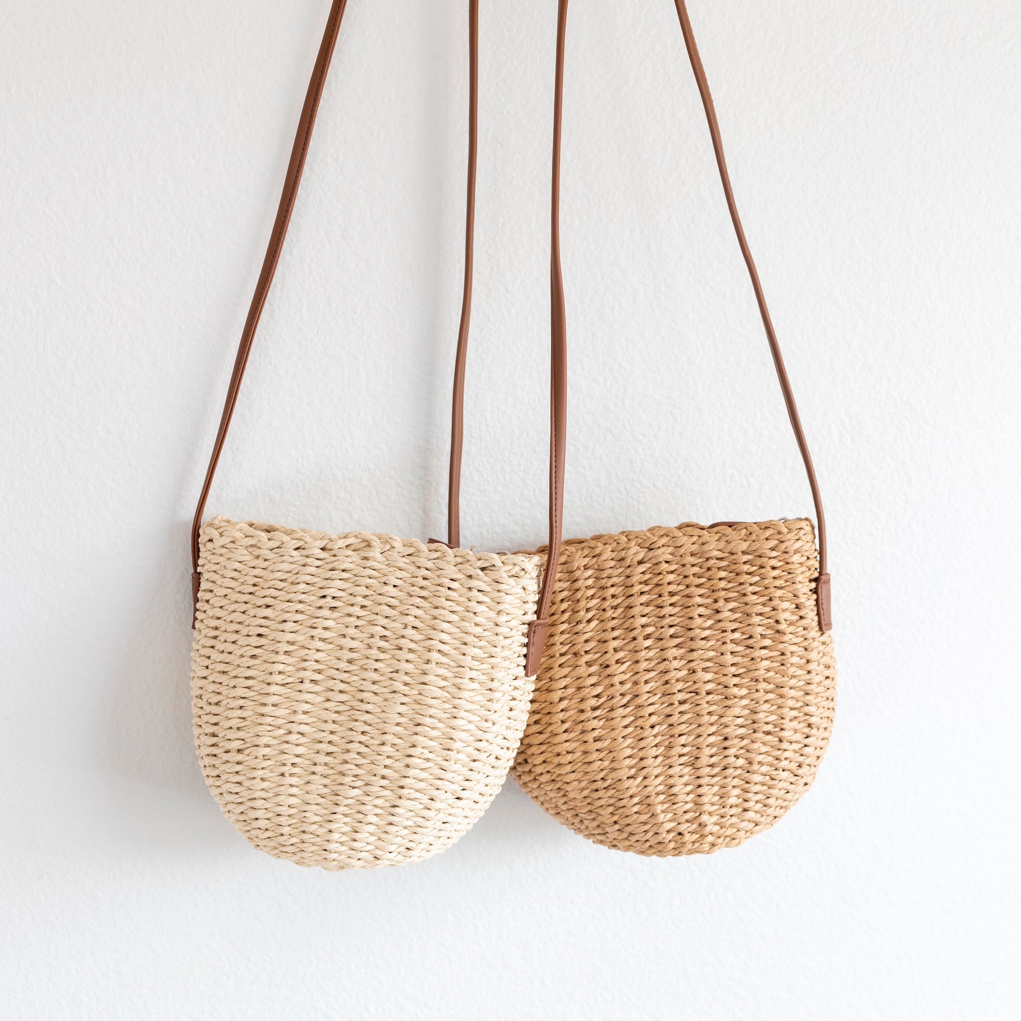 Straw Woven Crossbody Bag