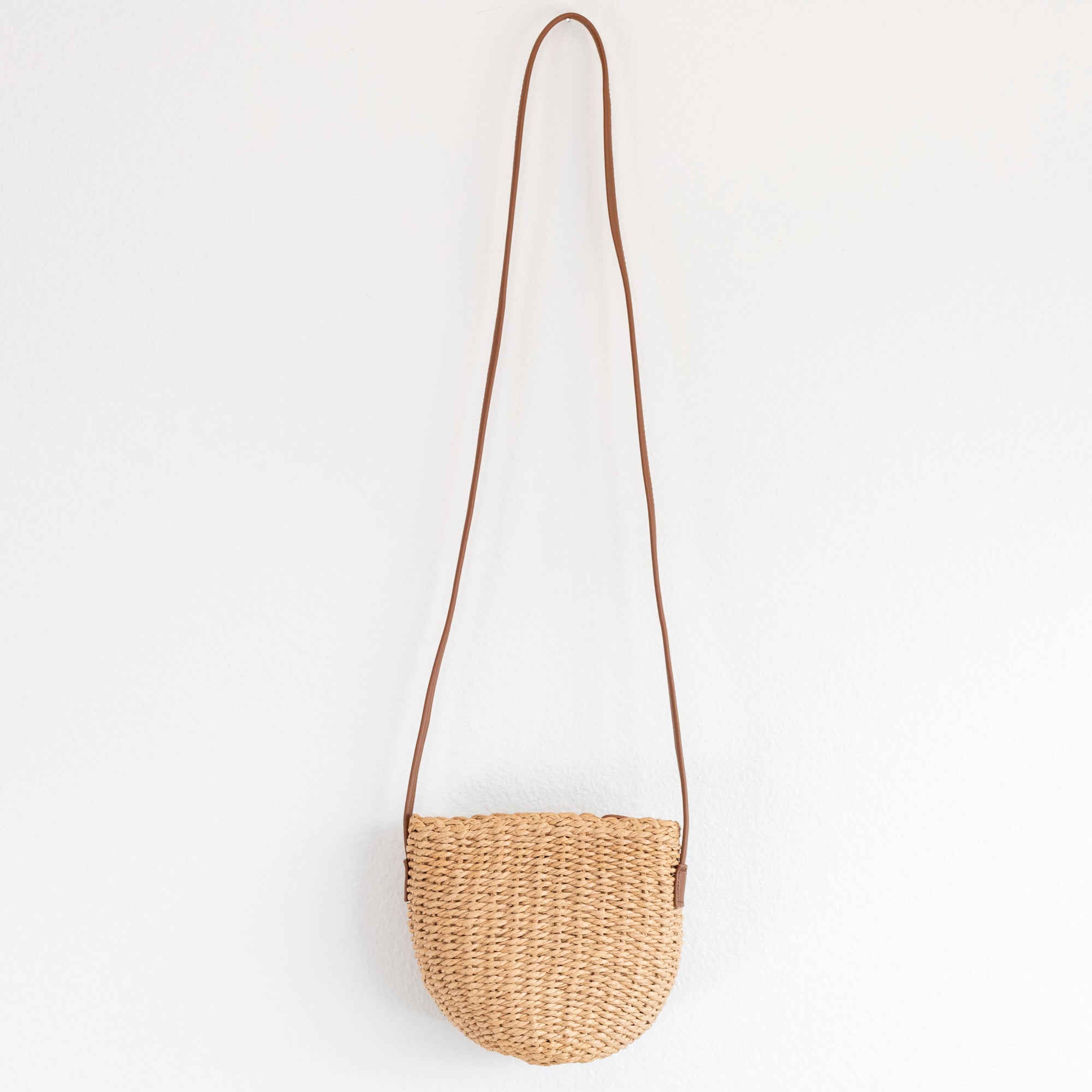 Straw Woven Crossbody Bag