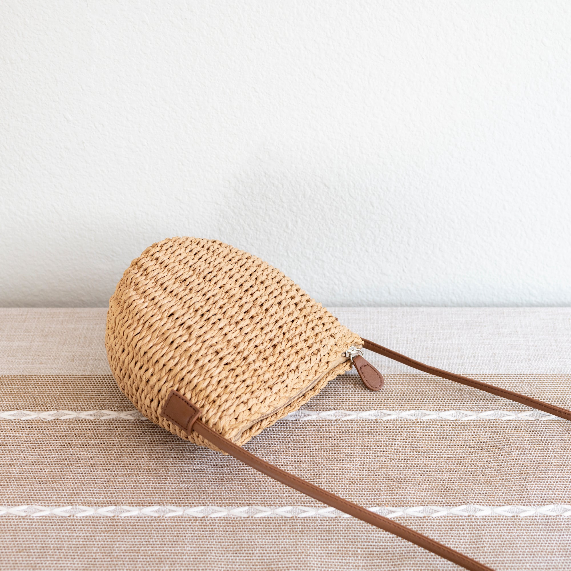 Straw Woven Crossbody Bag