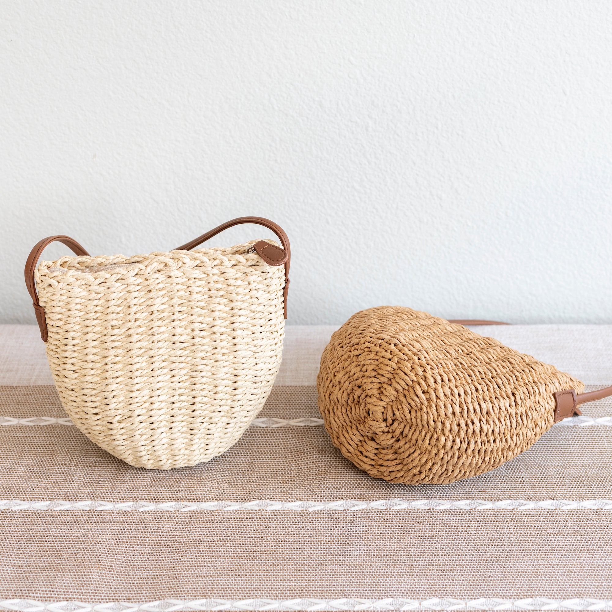 Straw Woven Crossbody Bag
