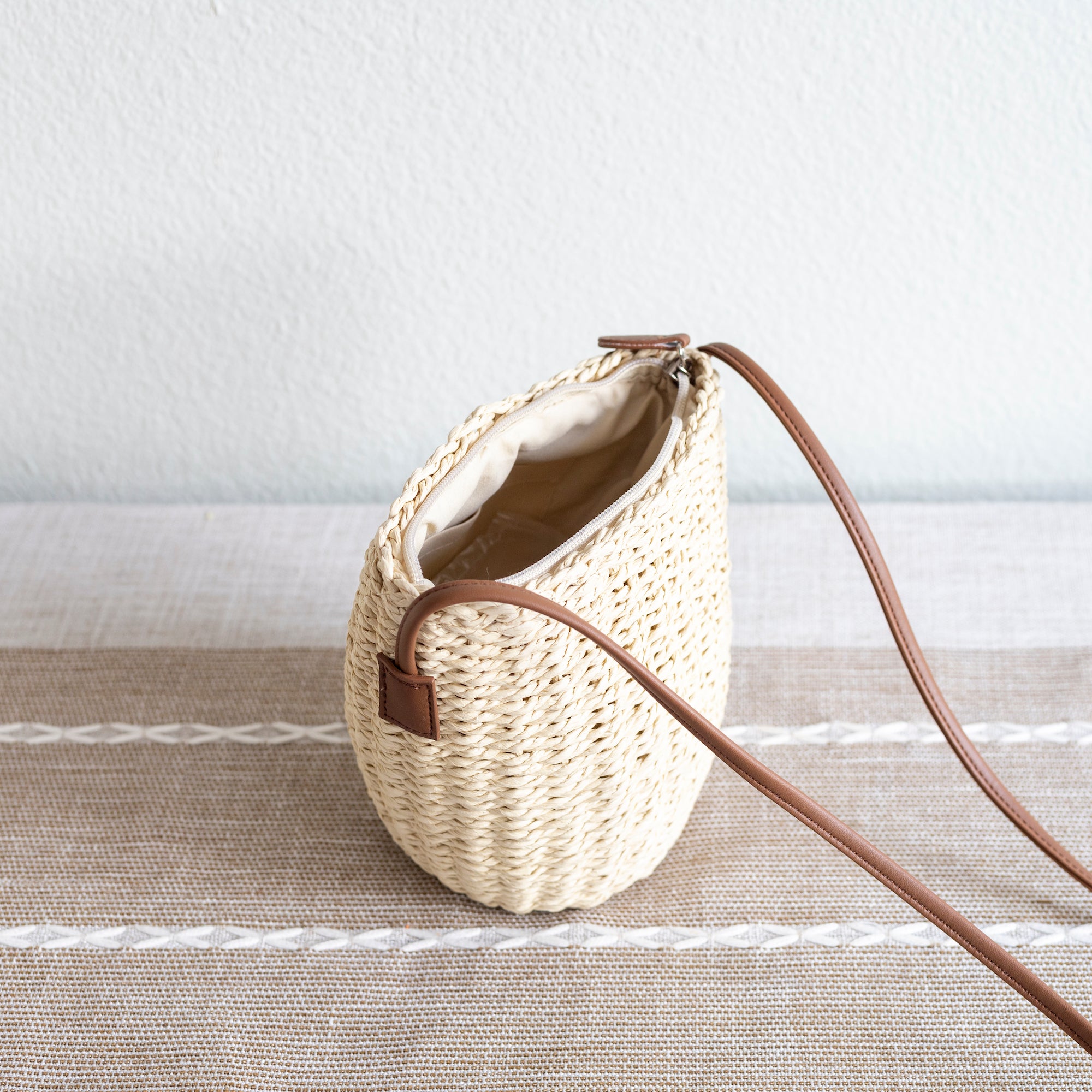 Straw Woven Crossbody Bag