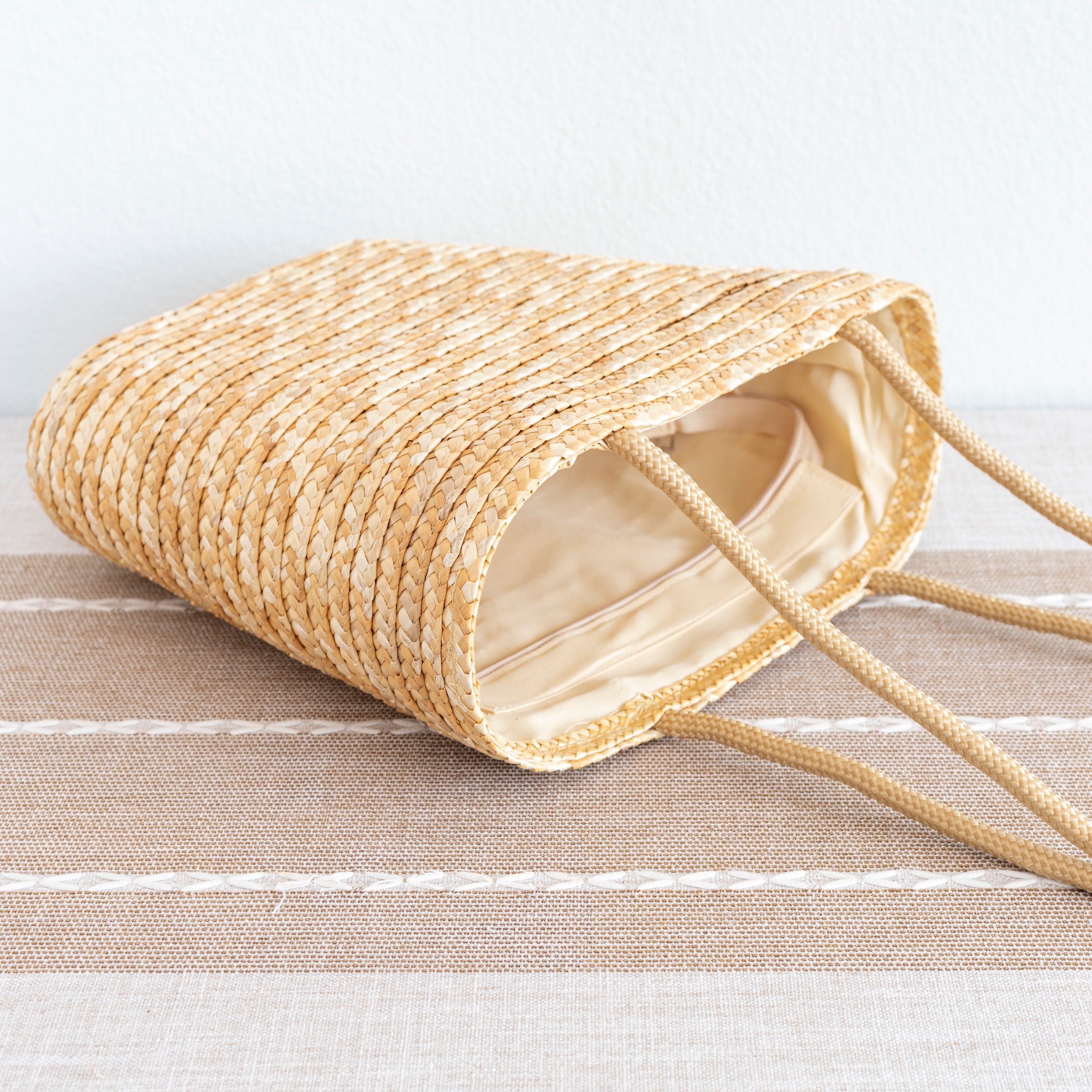 Straw Basket Summer Tote