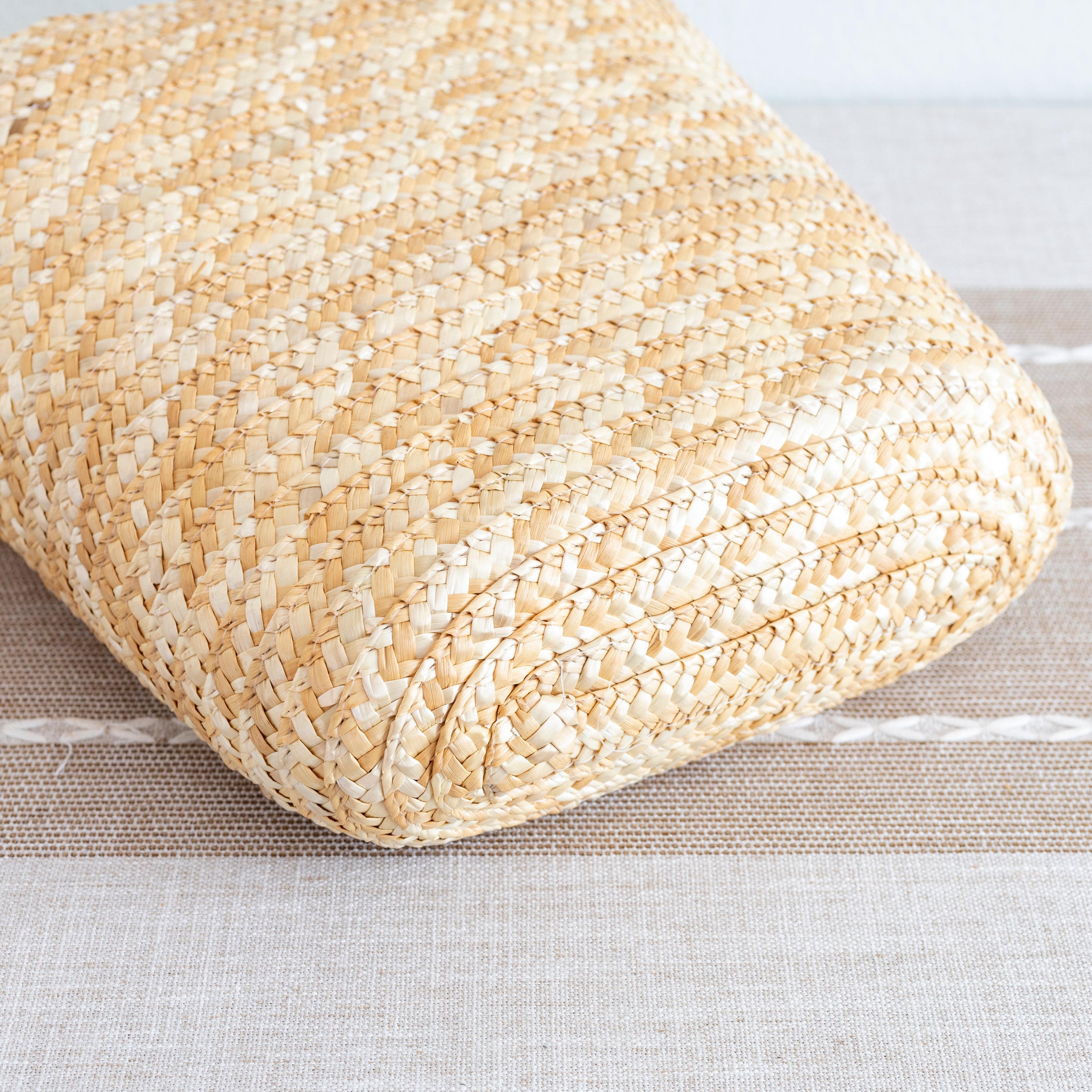Straw Basket Summer Tote