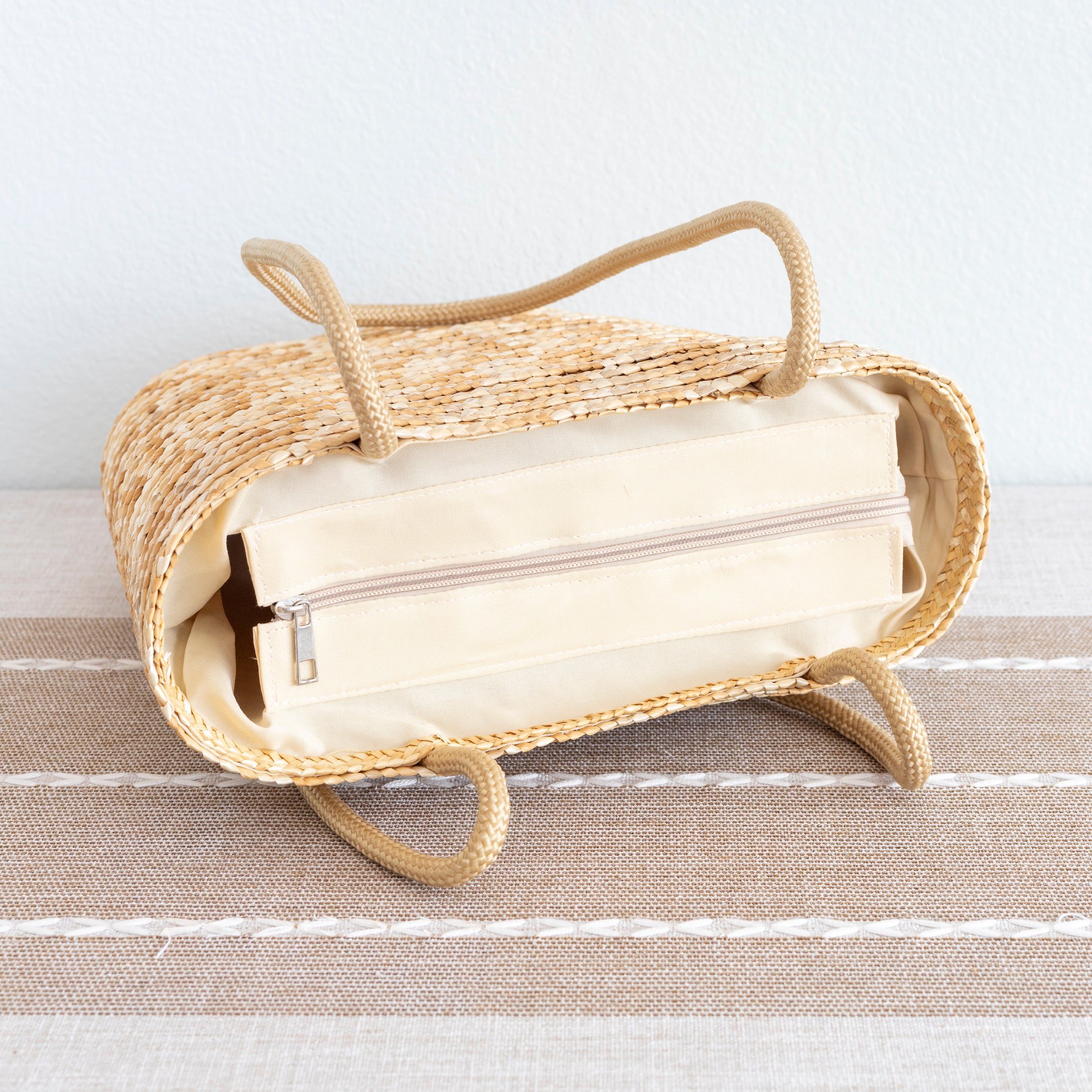 Straw Basket Summer Tote