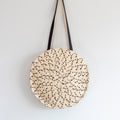 Round Straw Fashion Tote