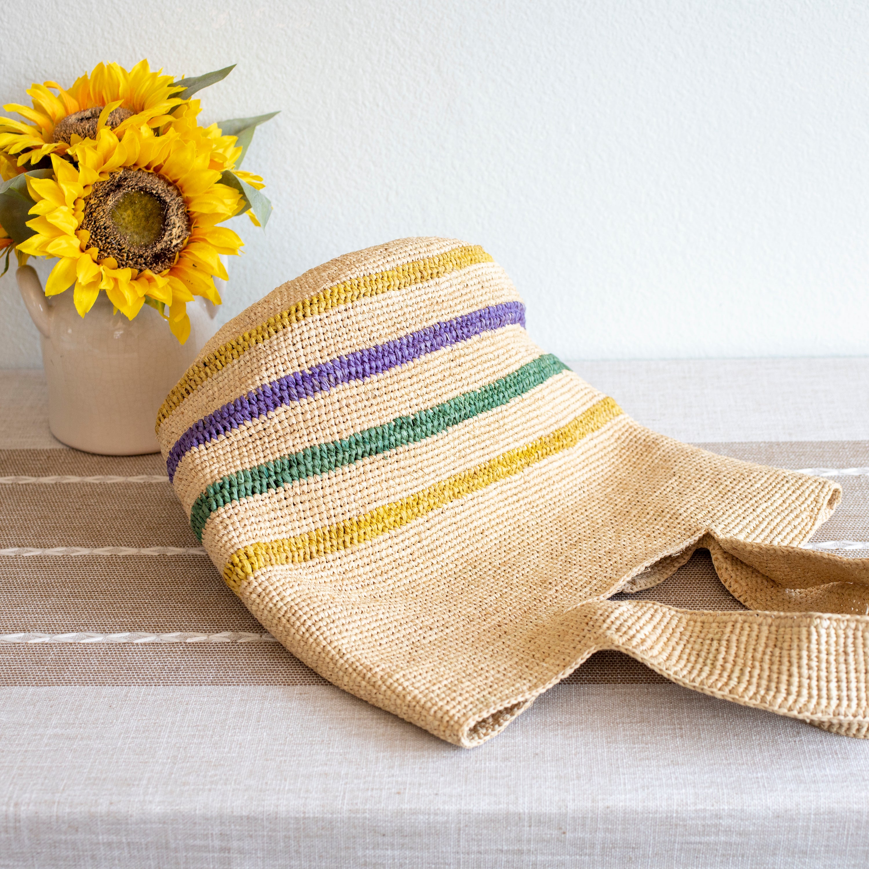 Handbags Women's Large Soft Raffia Woven Summer Straw Tote