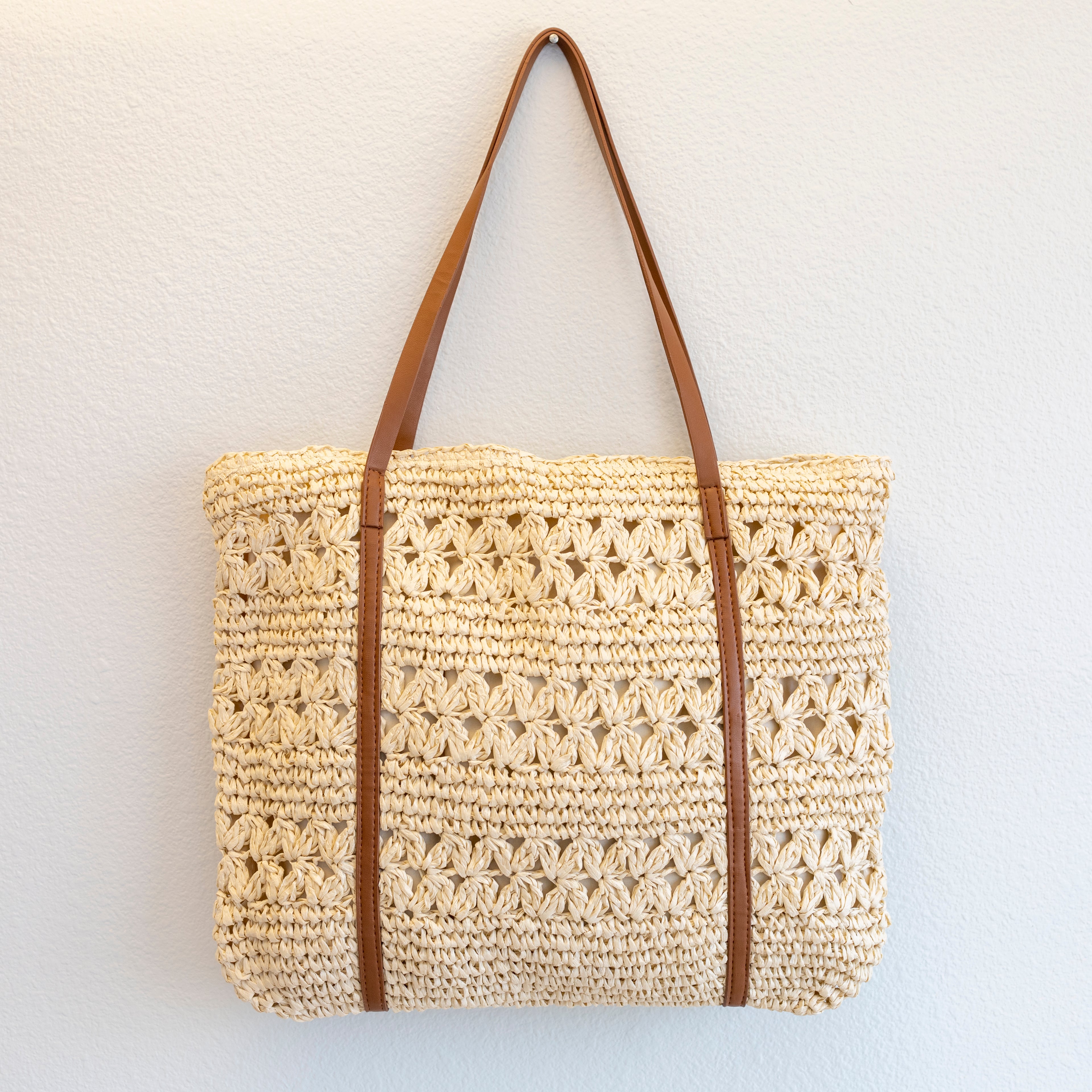 Everyday Large Straw Woven Summer Bag