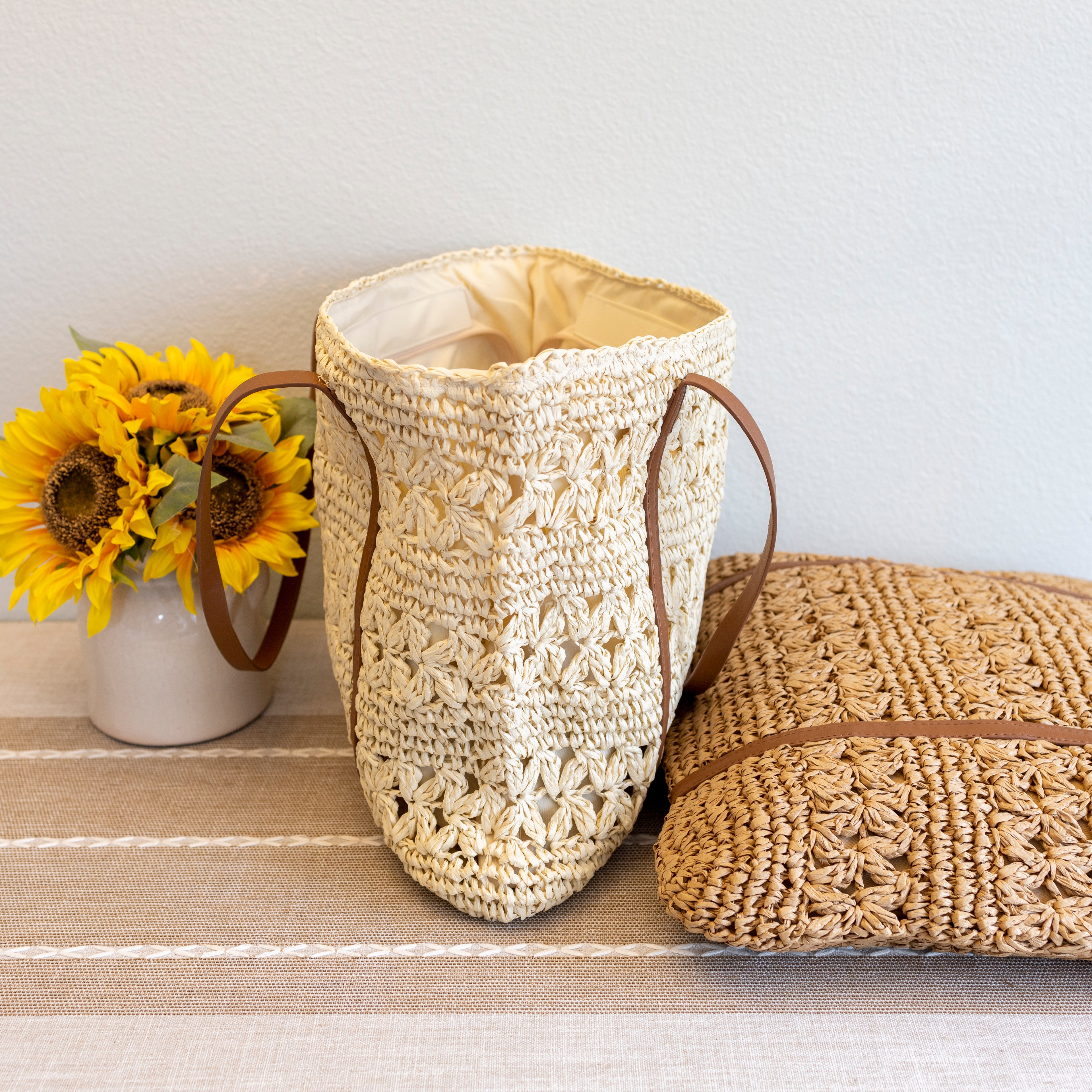 Everyday Large Straw Woven Summer Bag