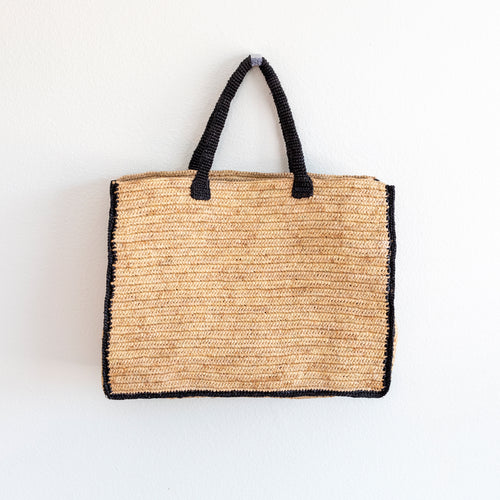 Elena Handbags Extra Large Soft Raffia Woven Summer Straw Tote