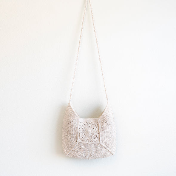 Elena Handbags Boho Crochet Crossbody Bag