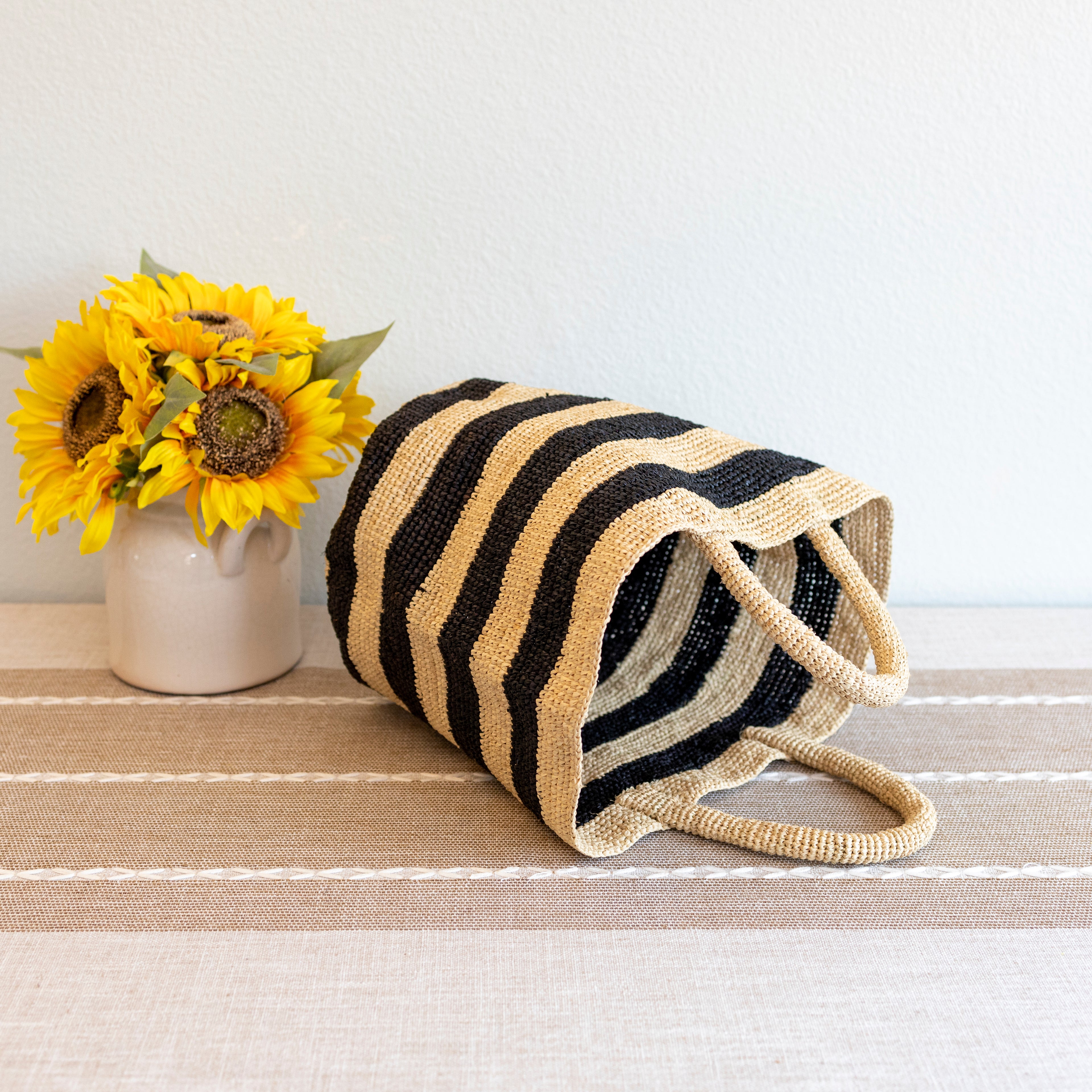 Summer Fashion Raffia Basket Bag
