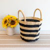 Elena Handbags Summer Fashion Raffia Basket Bag