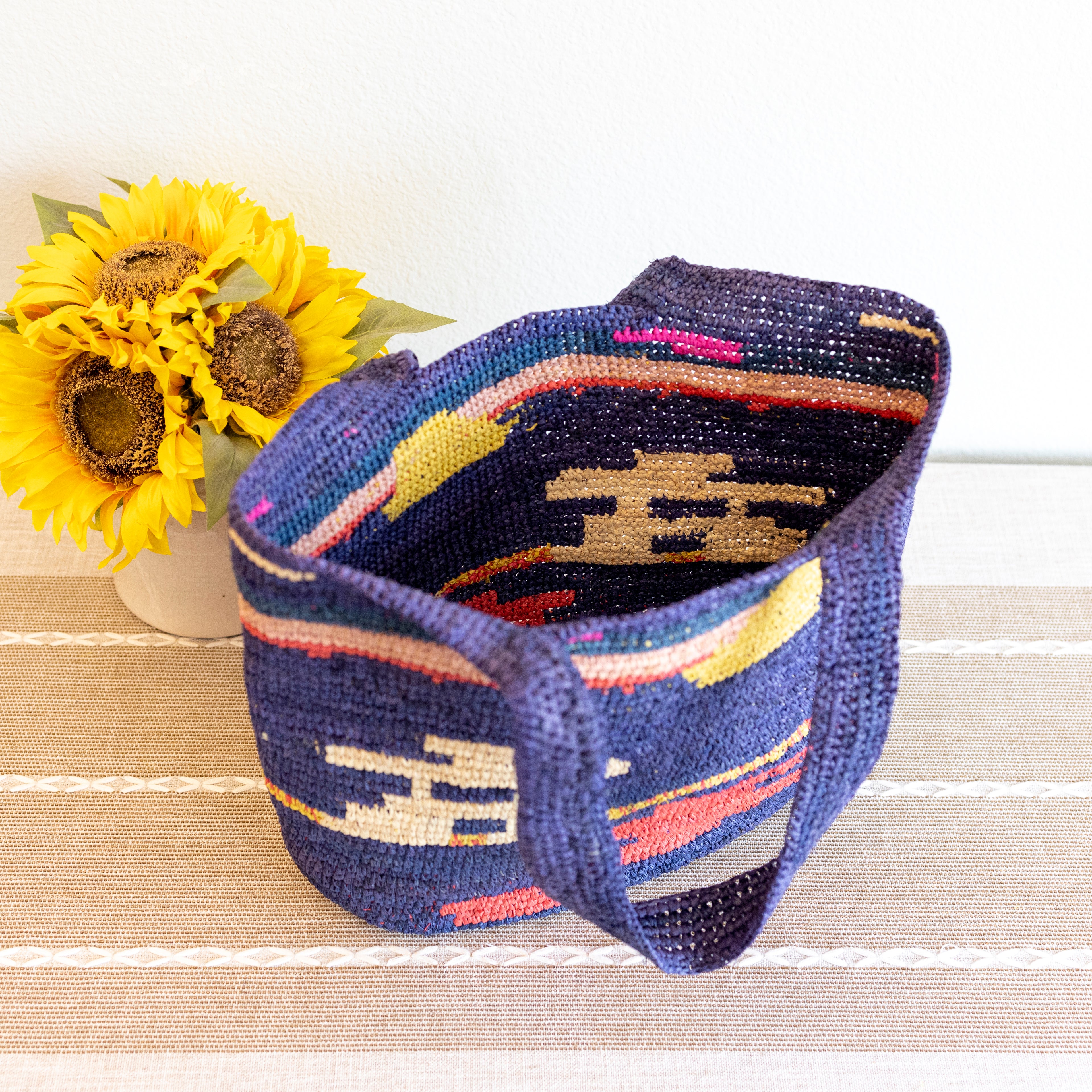 Large Summer Fashion Raffia Tote Bag