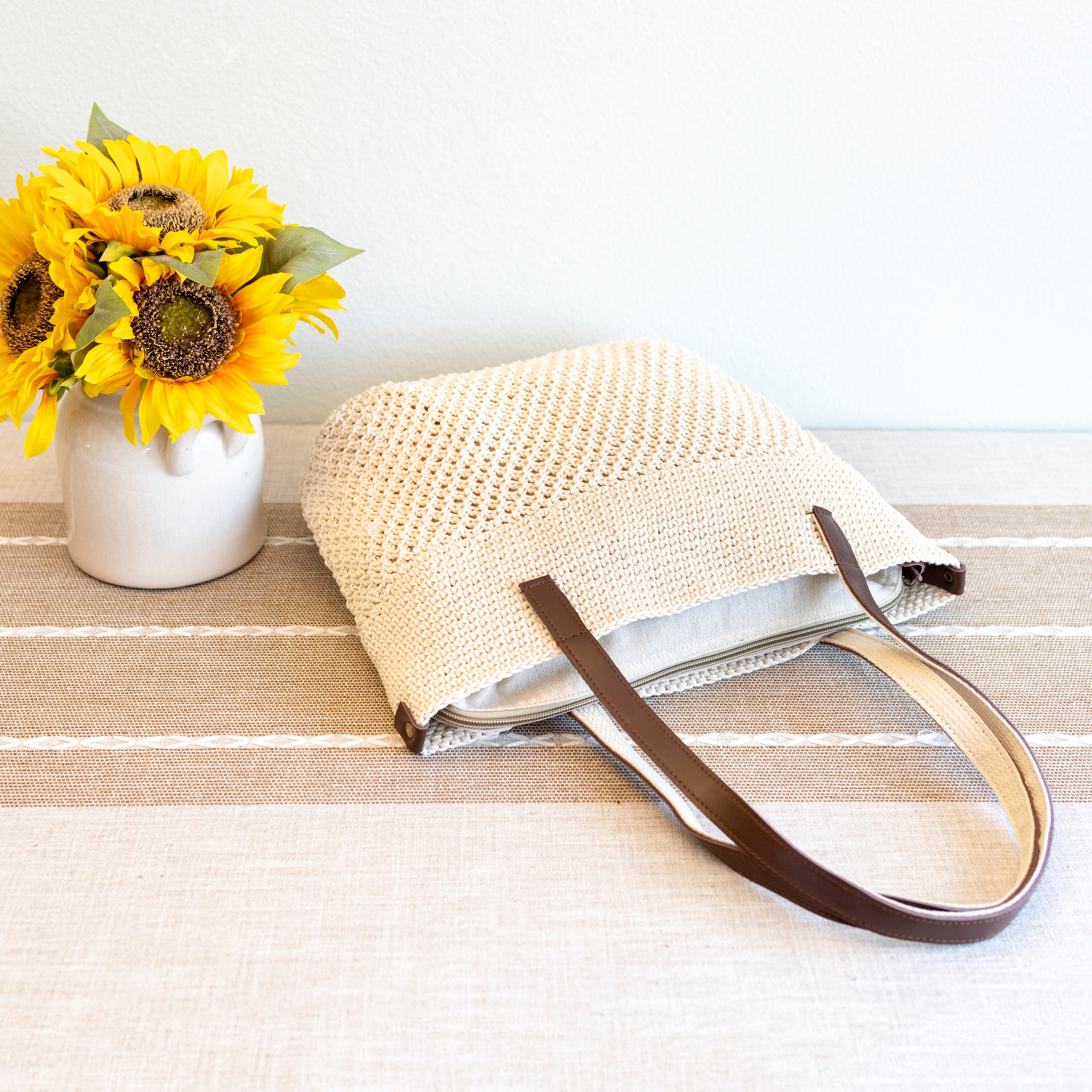Handmade Retro Woven Shoulder Bag