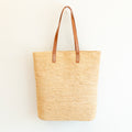 Large Soft Raffia Woven Summer Straw Tote