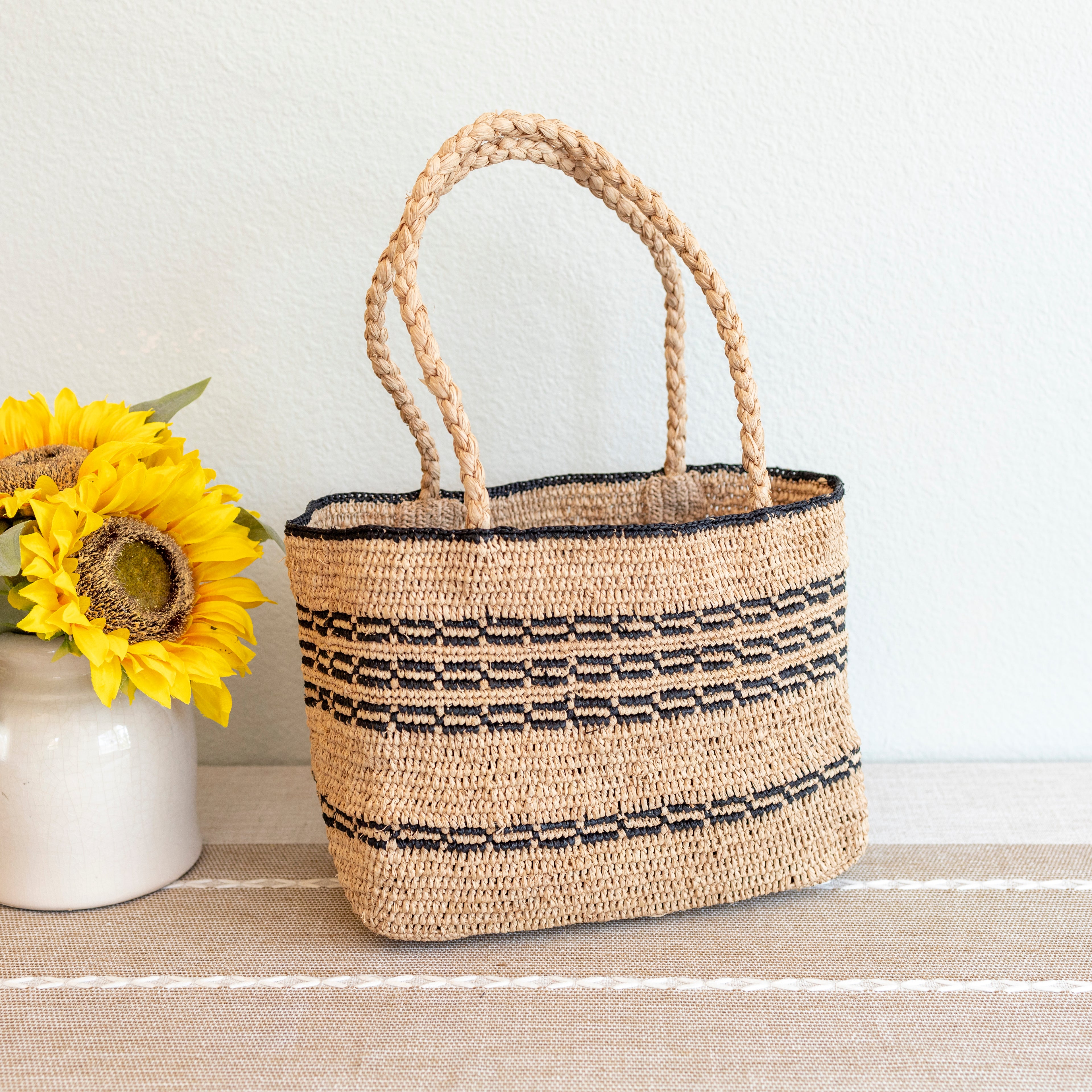 Everyday Small Raffia Straw Handbag