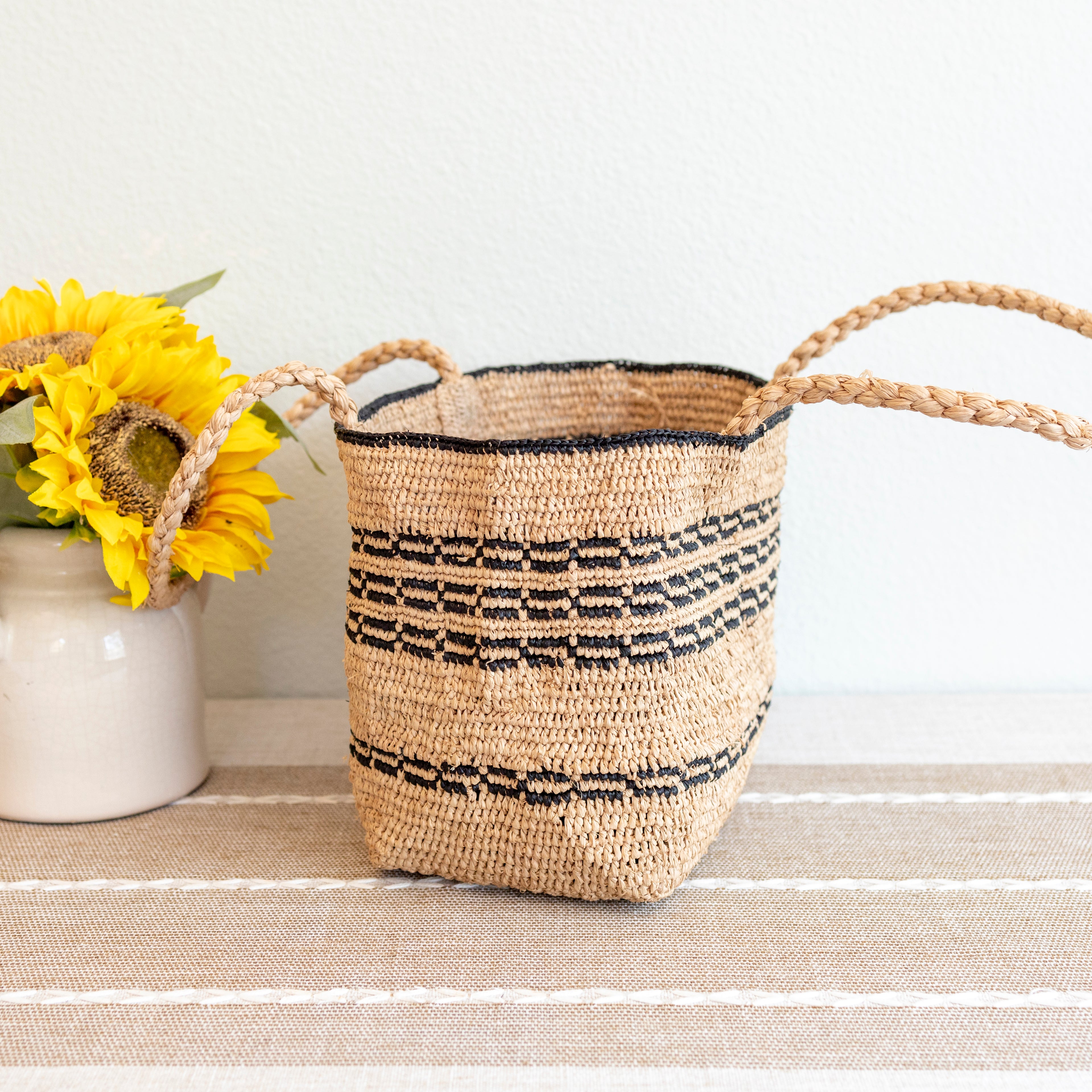 Everyday Small Raffia Straw Handbag