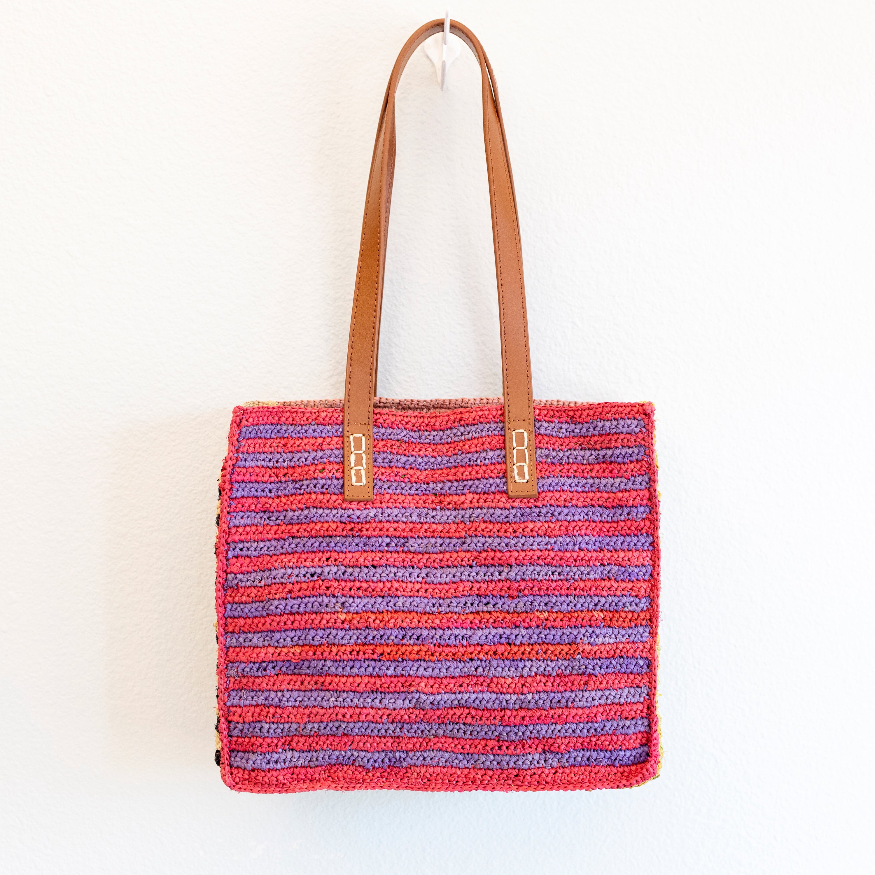 Soft Raffia Summer Beach Straw Shoulder Bag