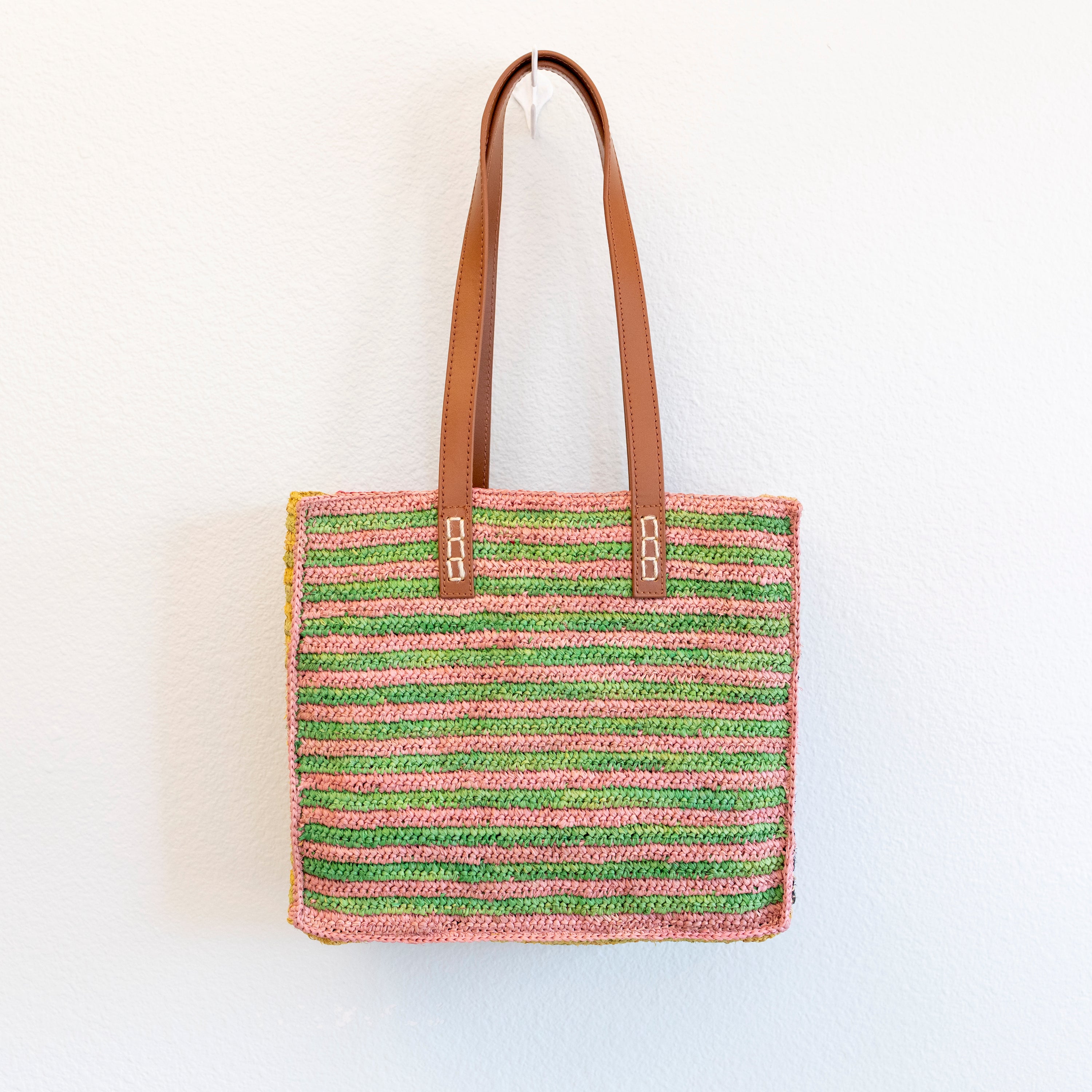 Soft Raffia Summer Beach Straw Shoulder Bag