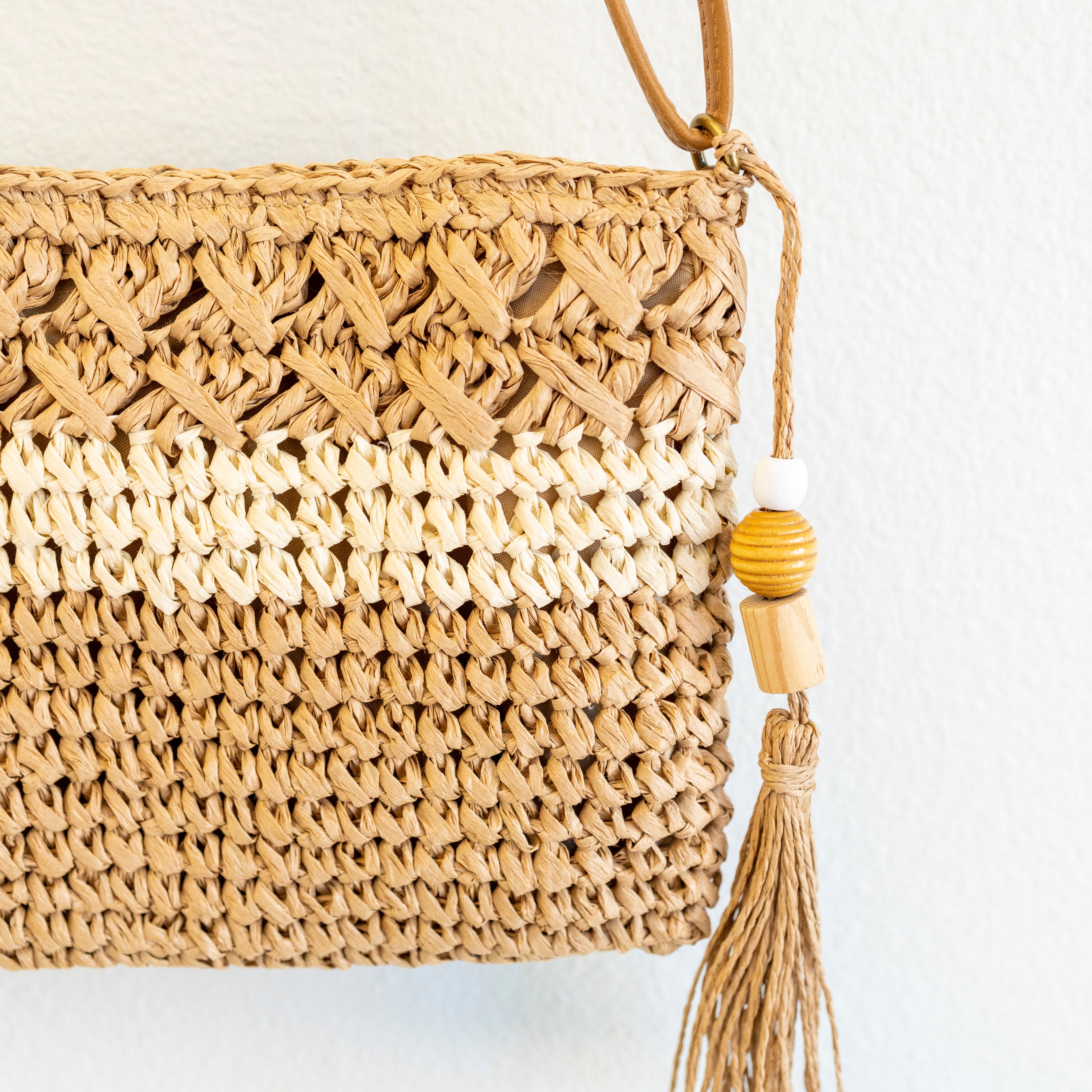 Straw Woven Crossbody Bag