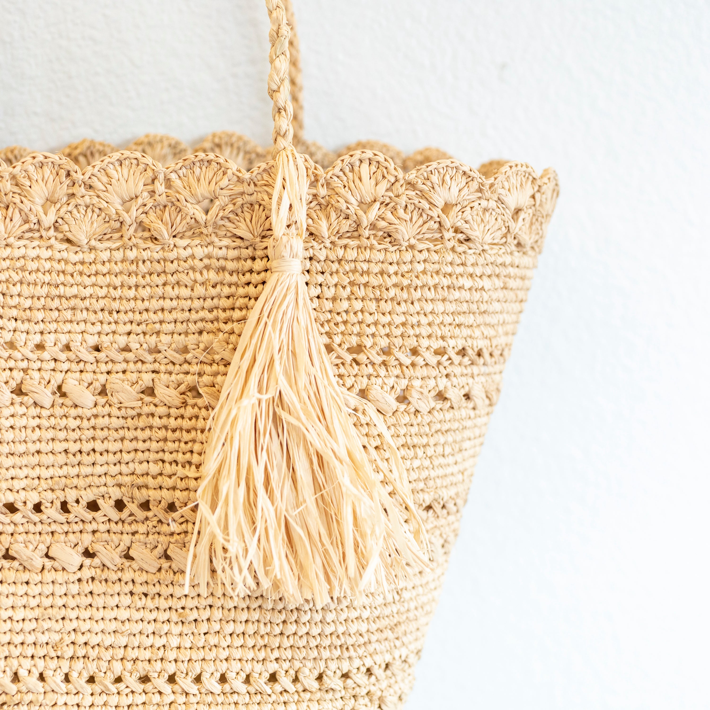 Summer Fashion Raffia Basket Bag