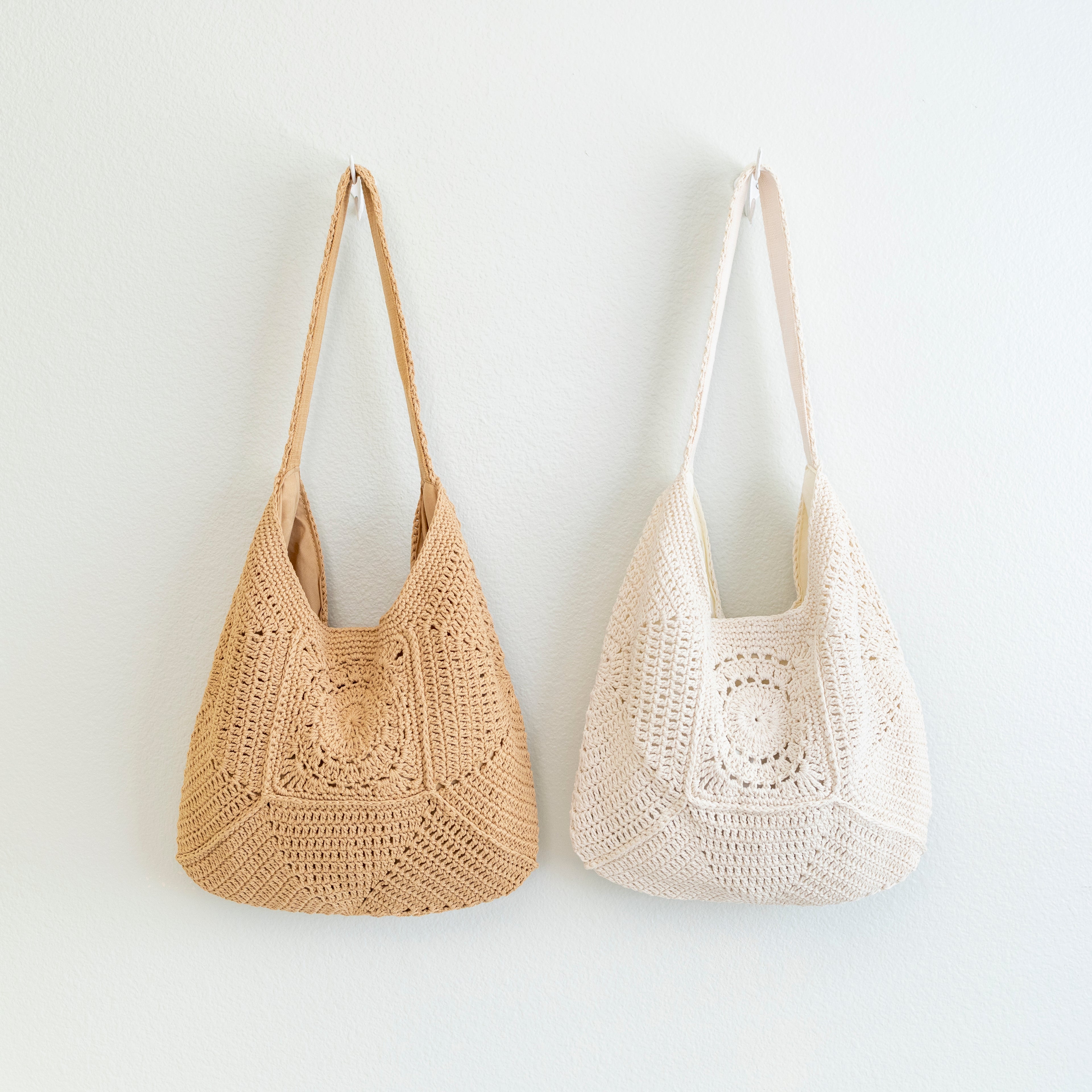 Boho Crochet Shoulder Bag