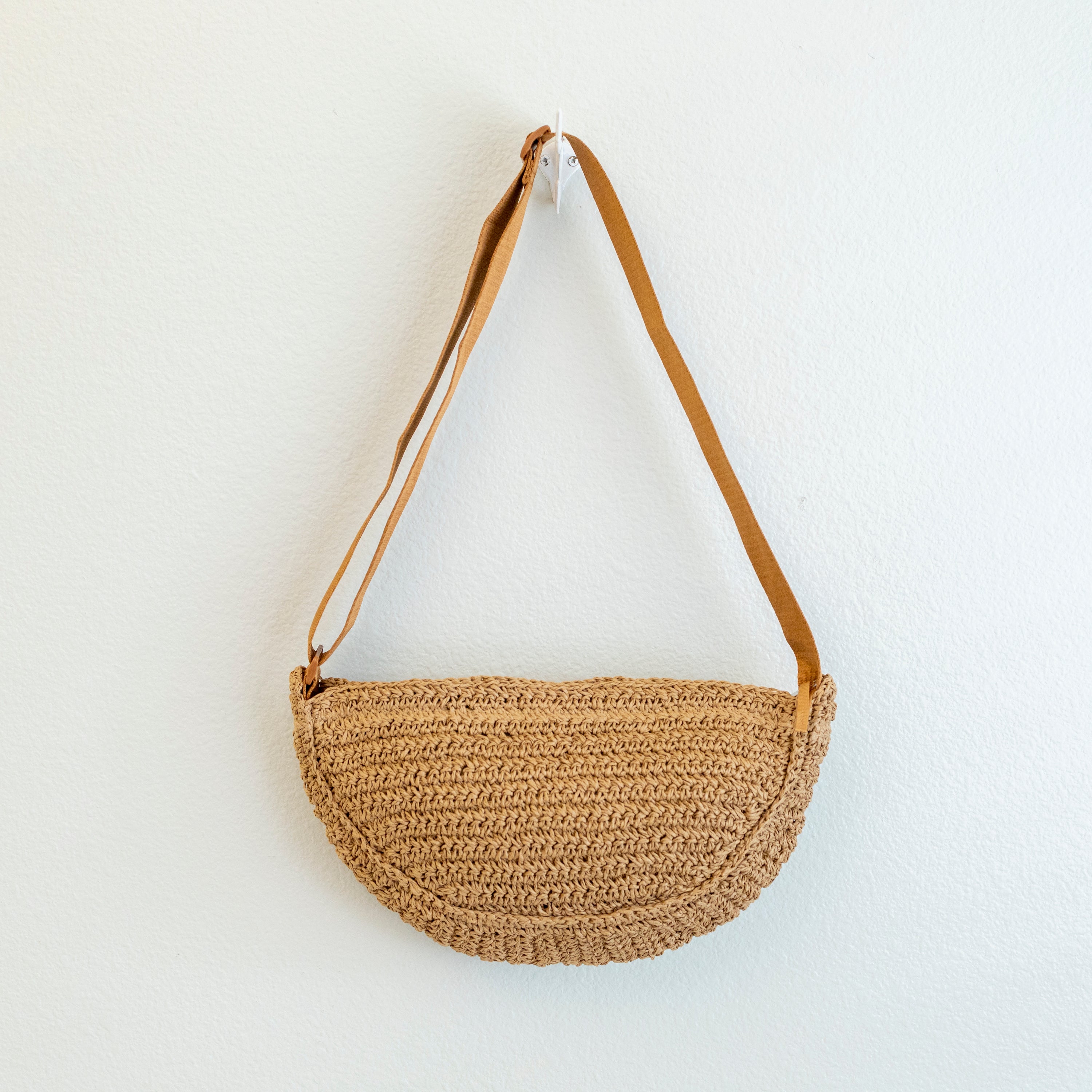 Straw Woven Crossbody Bag