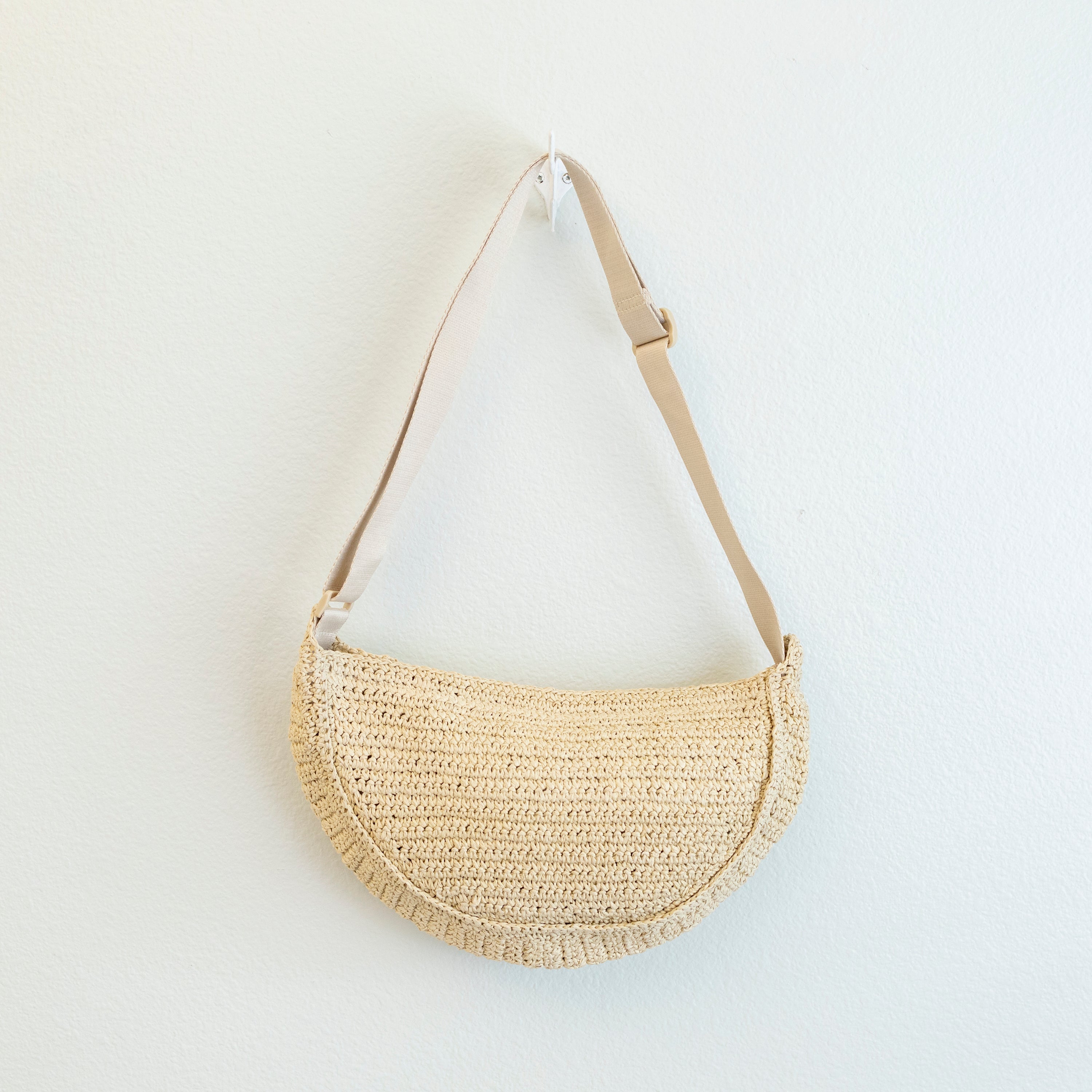 Straw Woven Crossbody Bag
