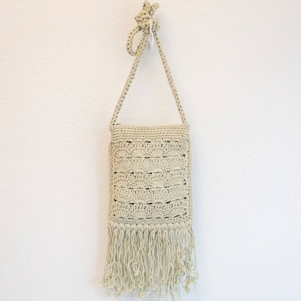 Elena Handbags Handmade Bohemian Tassel Beach Small Bag